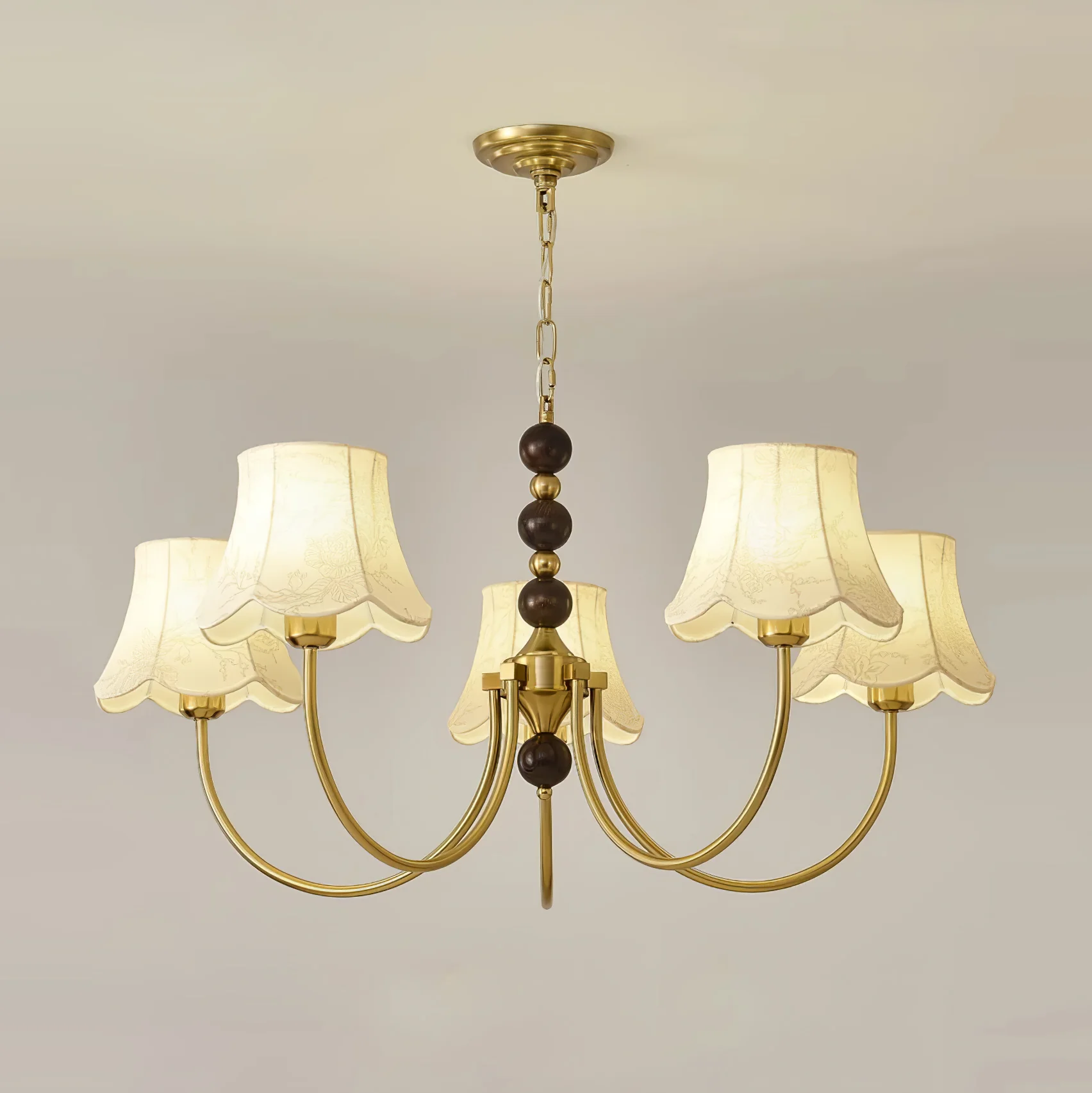Orchid Fabric Chandelier - Image 22