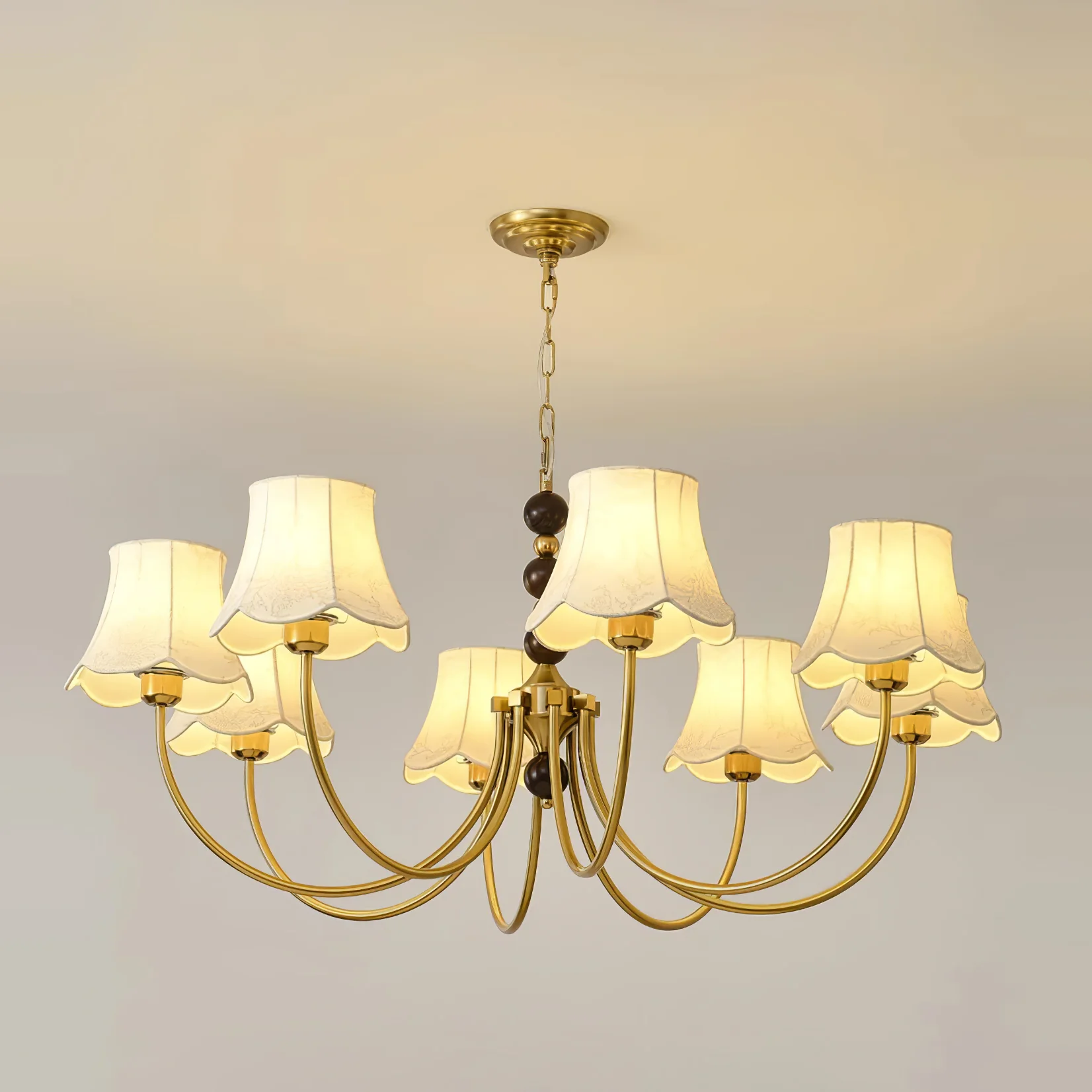 Orchid Fabric Chandelier - Image 23