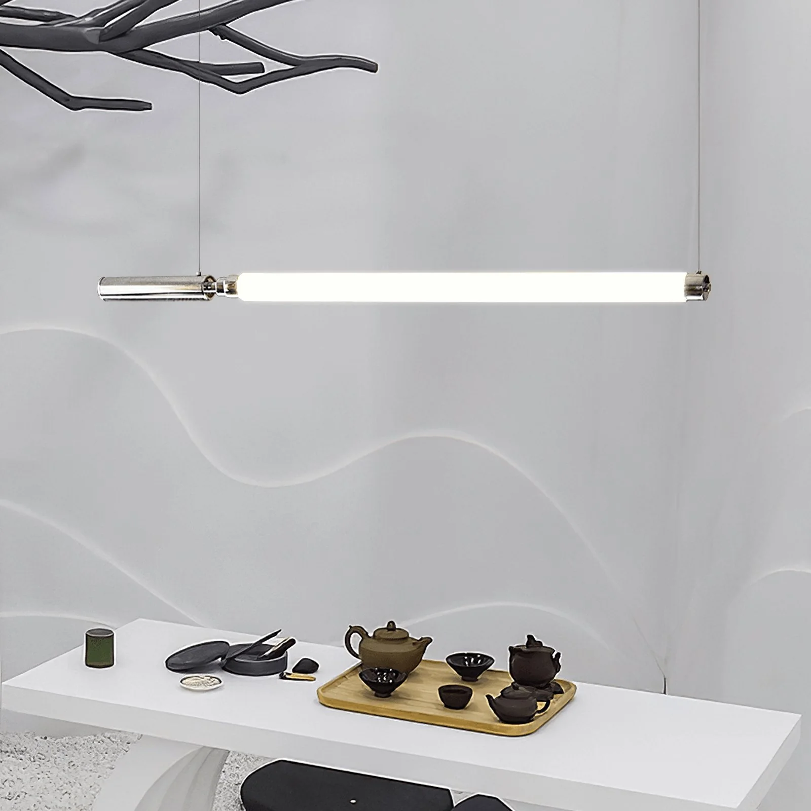 Organic Glass Pendant Light - Image 12
