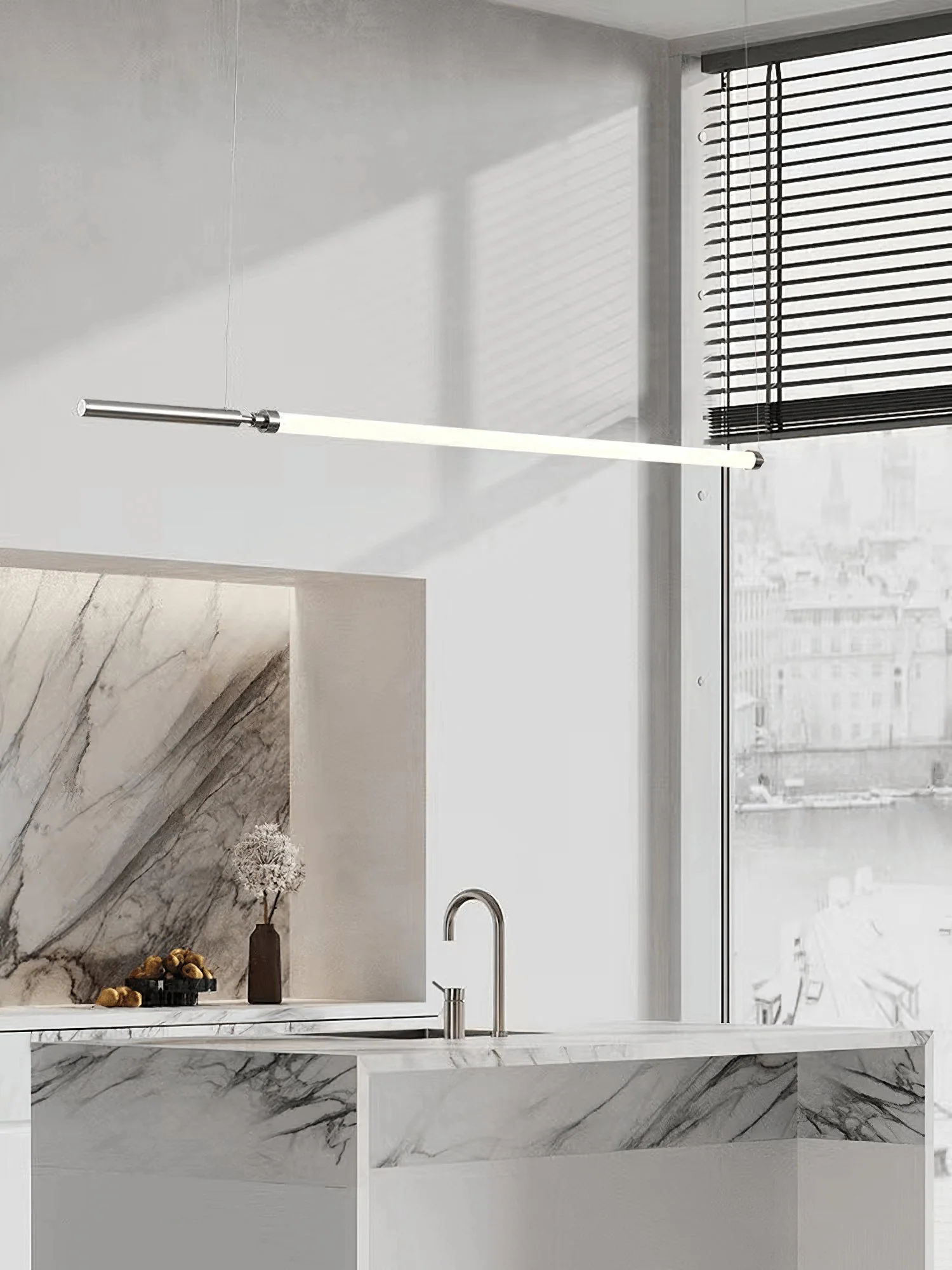Organic Glass Pendant Light - Image 16