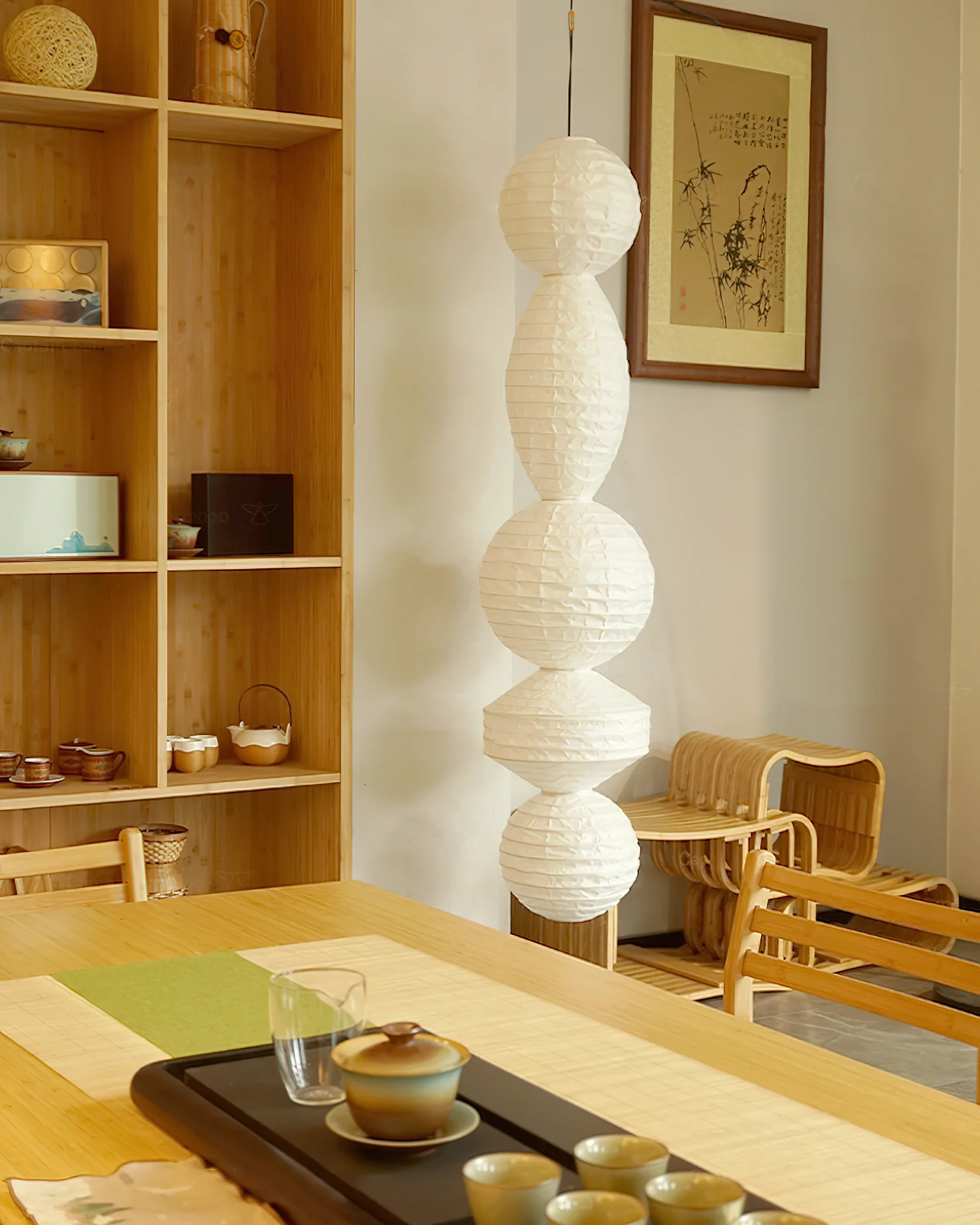 Ori Lantern Series Swag Pendant Lamp - Image 21