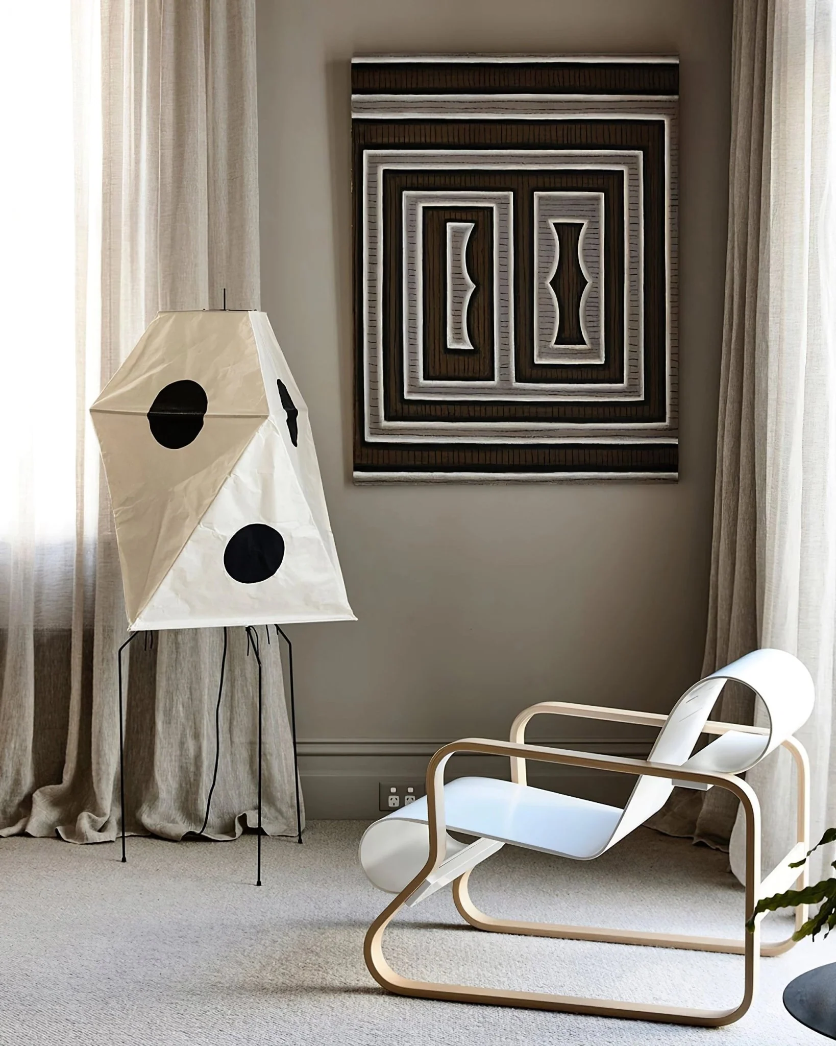 Origami Lantern Floor Lamp - Image 4