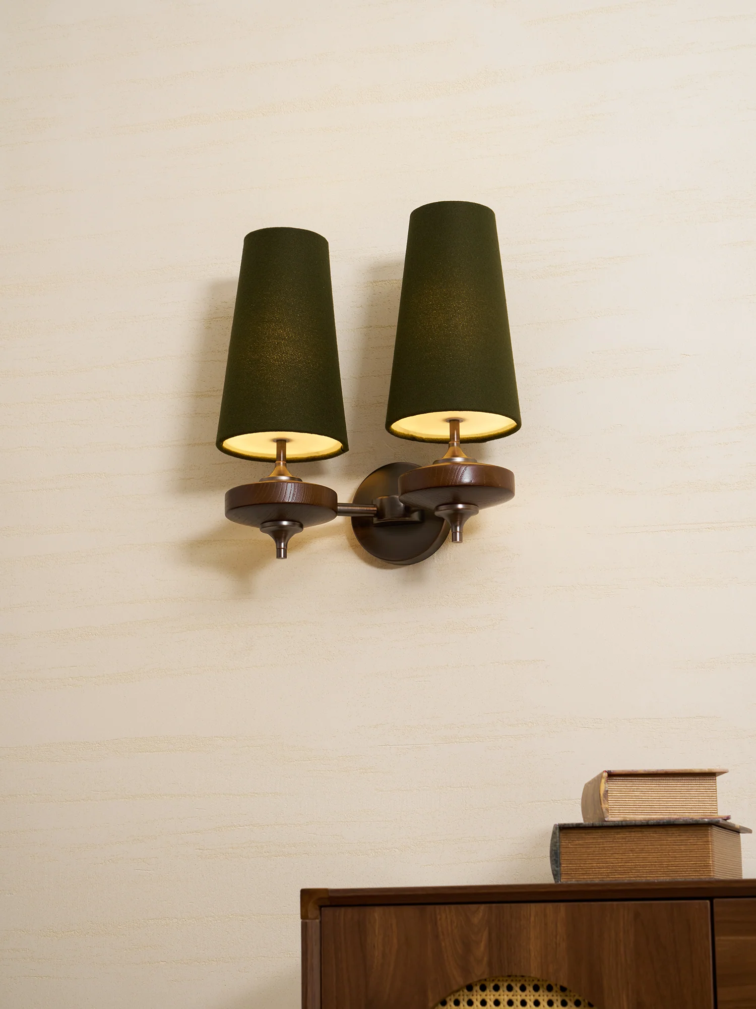 Orlan Twin Shade Wall Sconce - Image 10