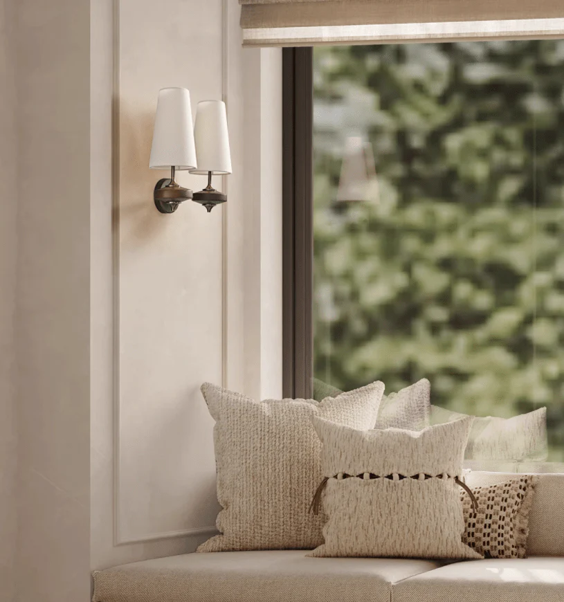 Orlan Twin Shade Wall Sconce - Image 15