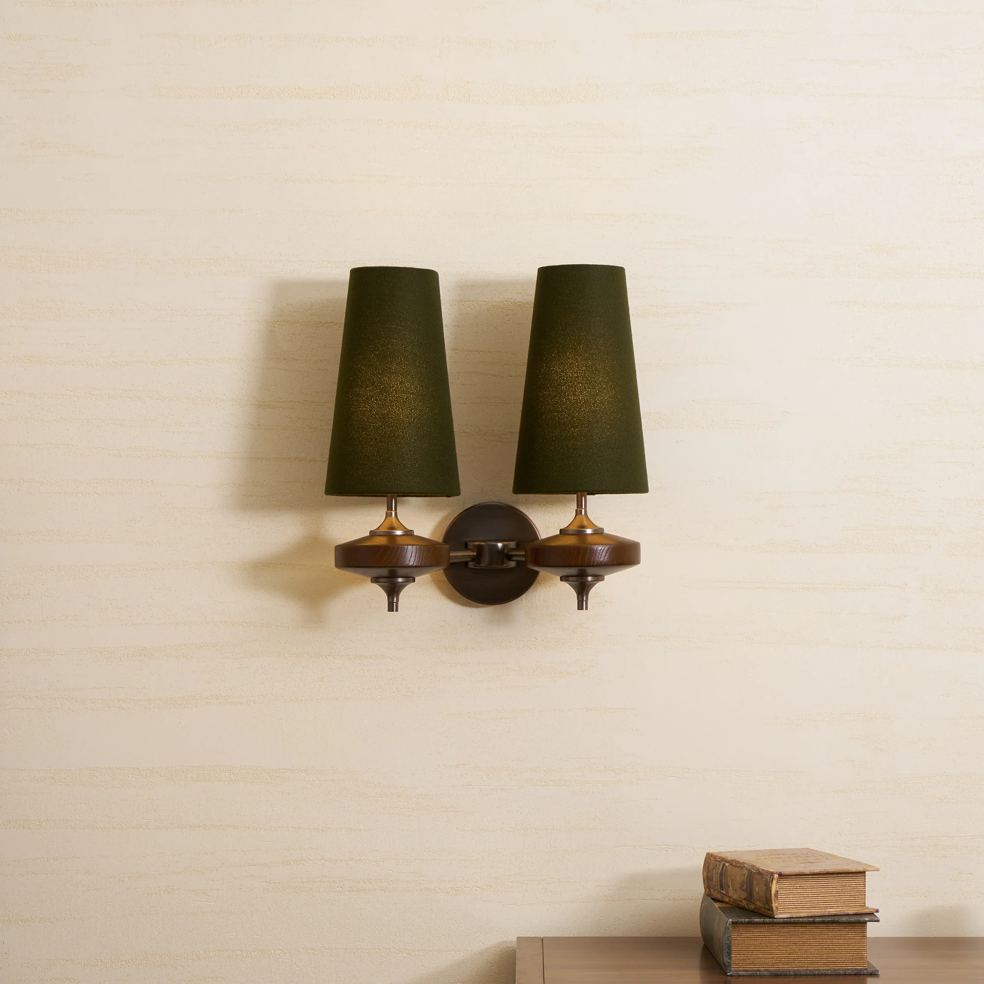 Orlan Twin Shade Wall Sconce - Image 3