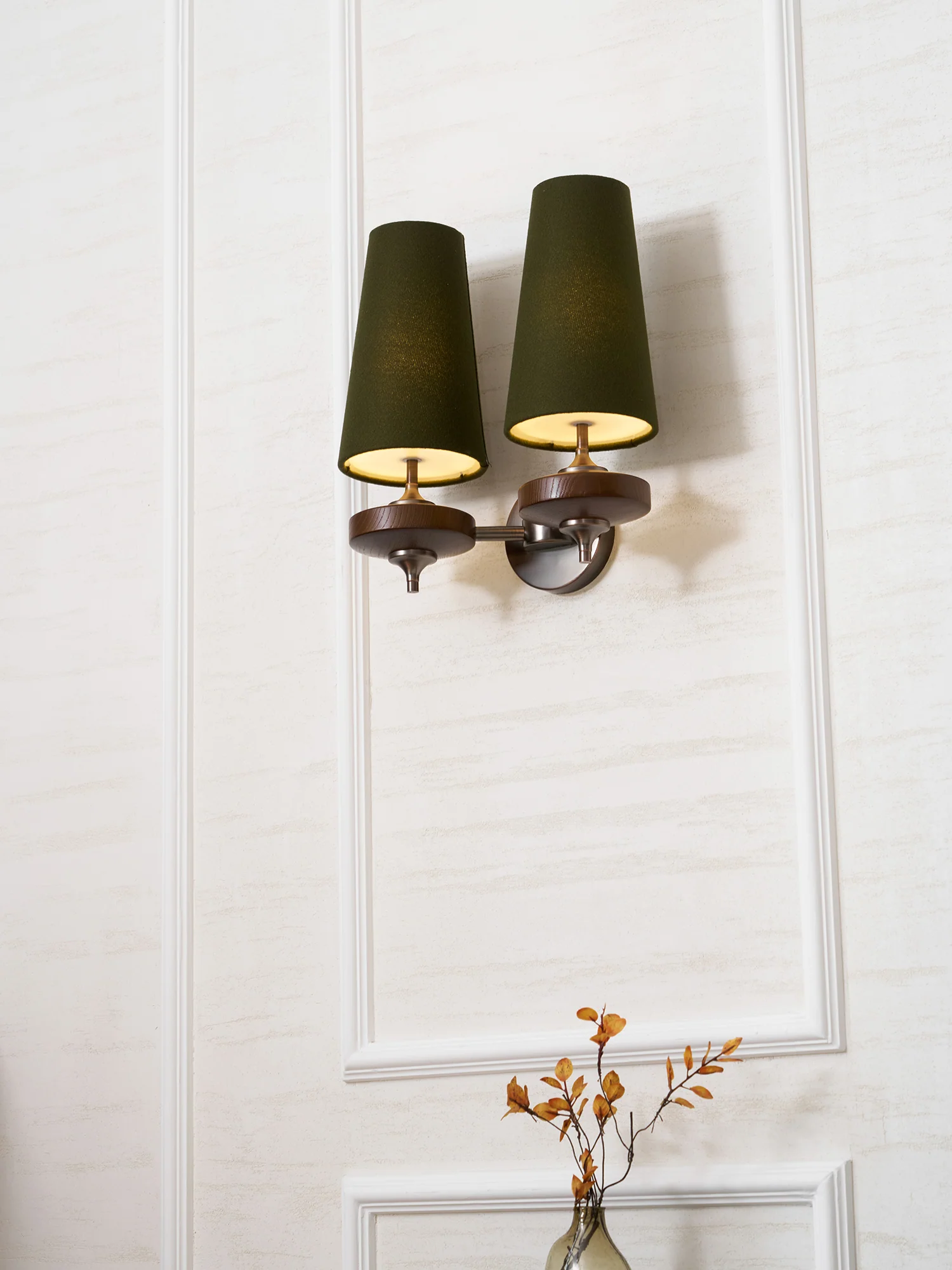 Orlan Twin Shade Wall Sconce - Image 34