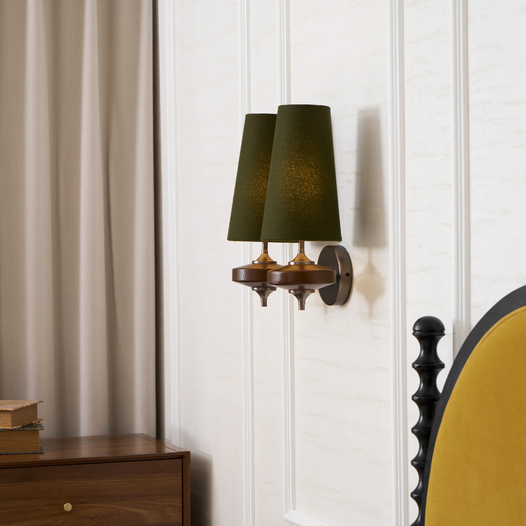 Orlan Twin Shade Wall Sconce - Image 35