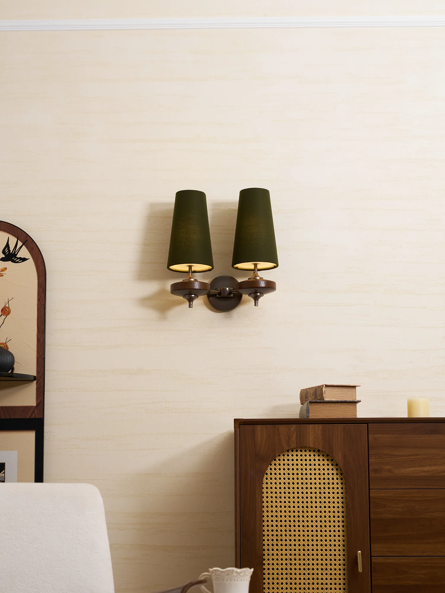 Orlan Twin Shade Wall Sconce - Image 9