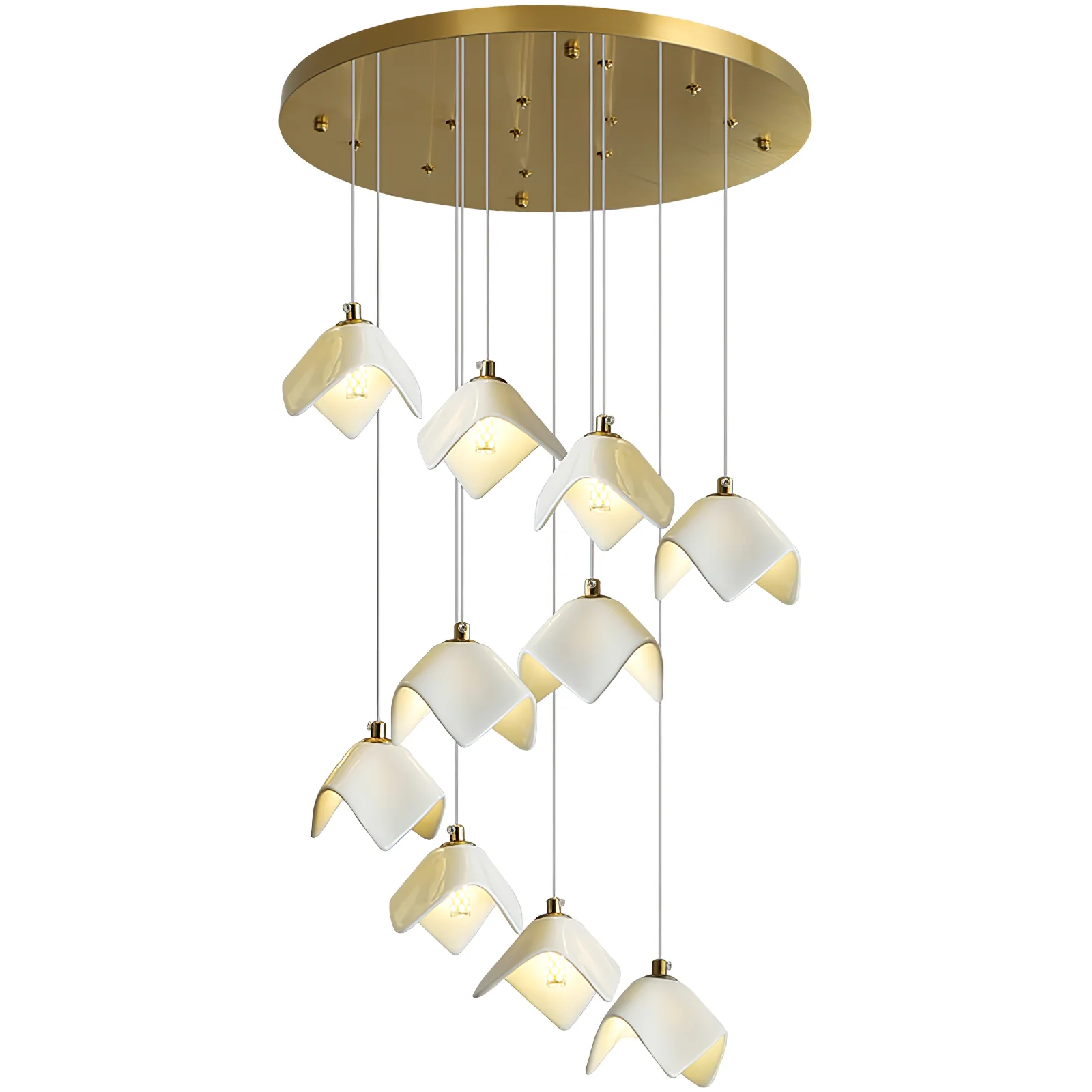Orlani Cascade Stairs Chandelier - Image 19