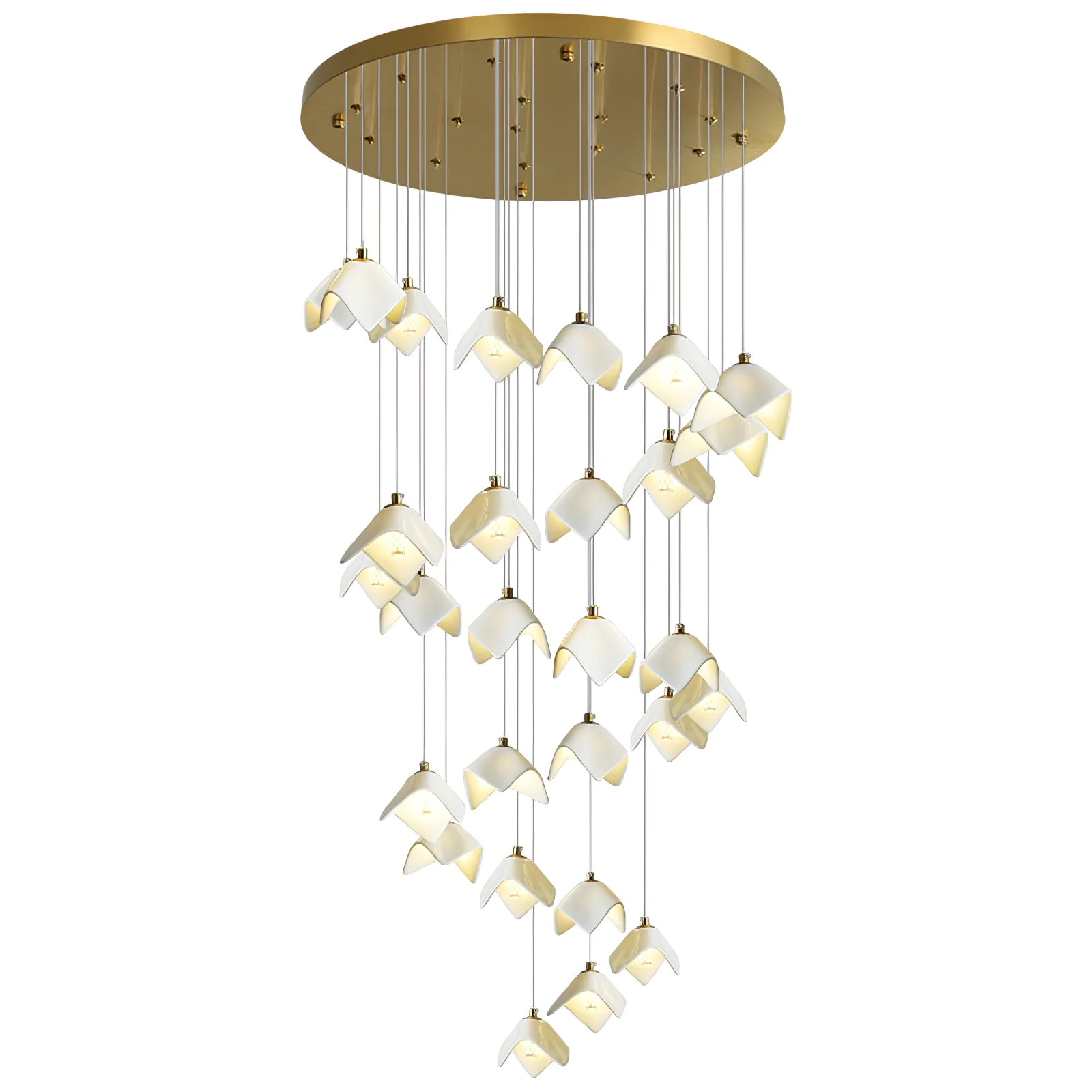 Orlani Cascade Stairs Chandelier - Image 25