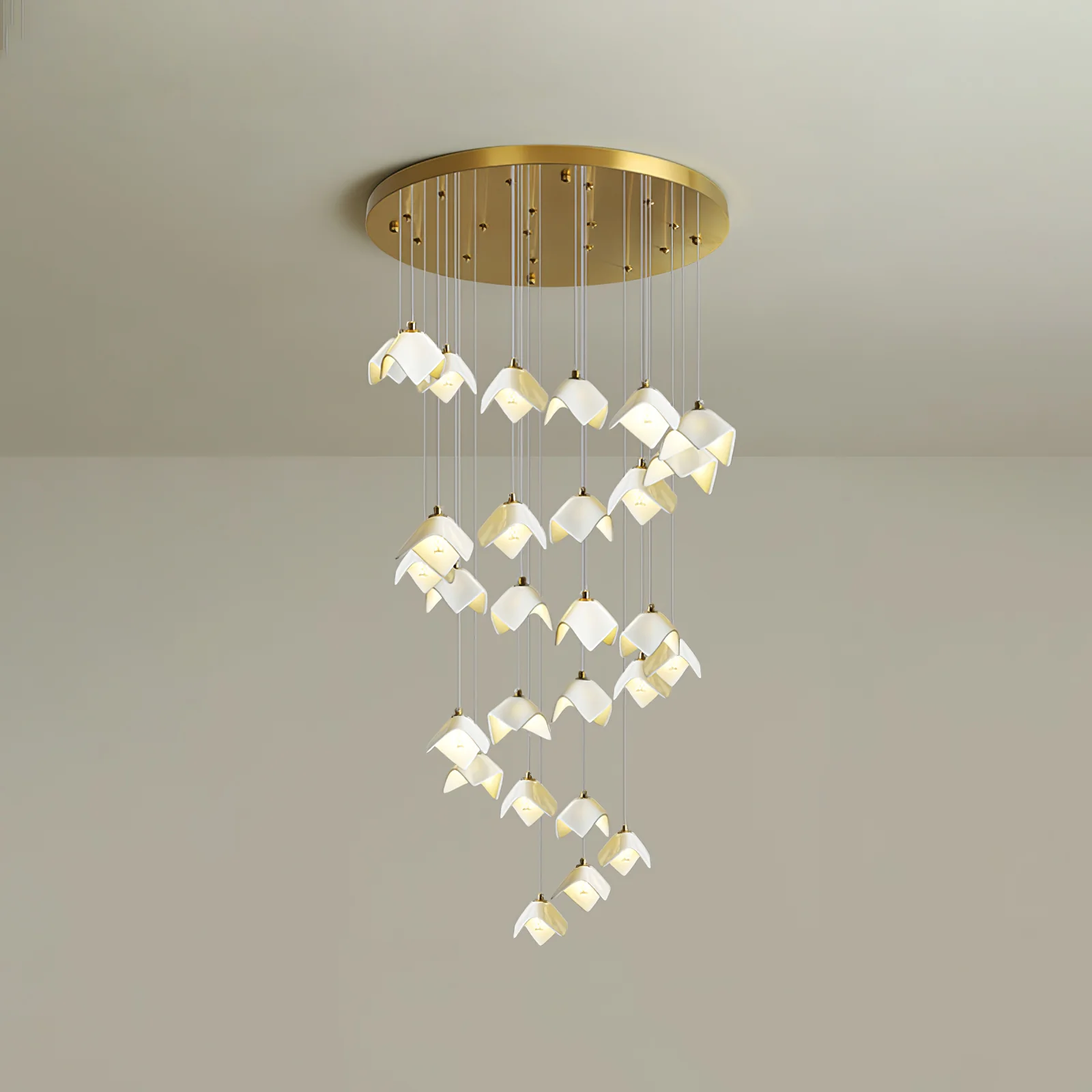 Orlani Cascade Stairs Chandelier - Image 34