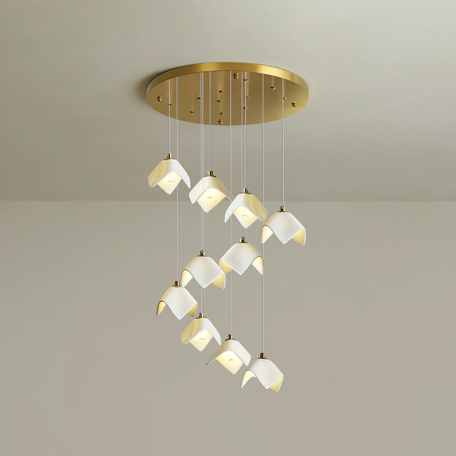 Orlani Cascade Stairs Chandelier - Image 40