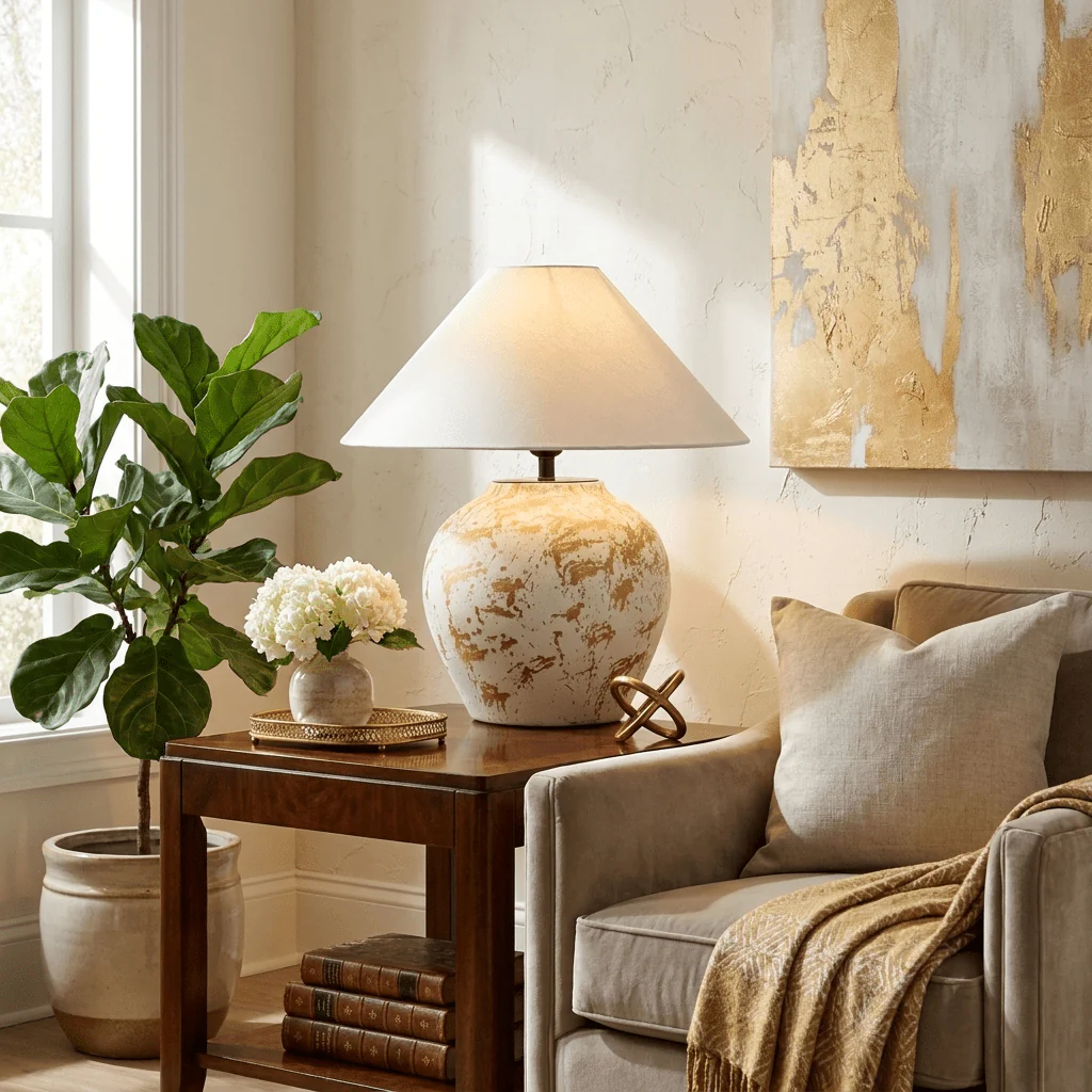 Orleta Ceramic Table Lamp - Image 2