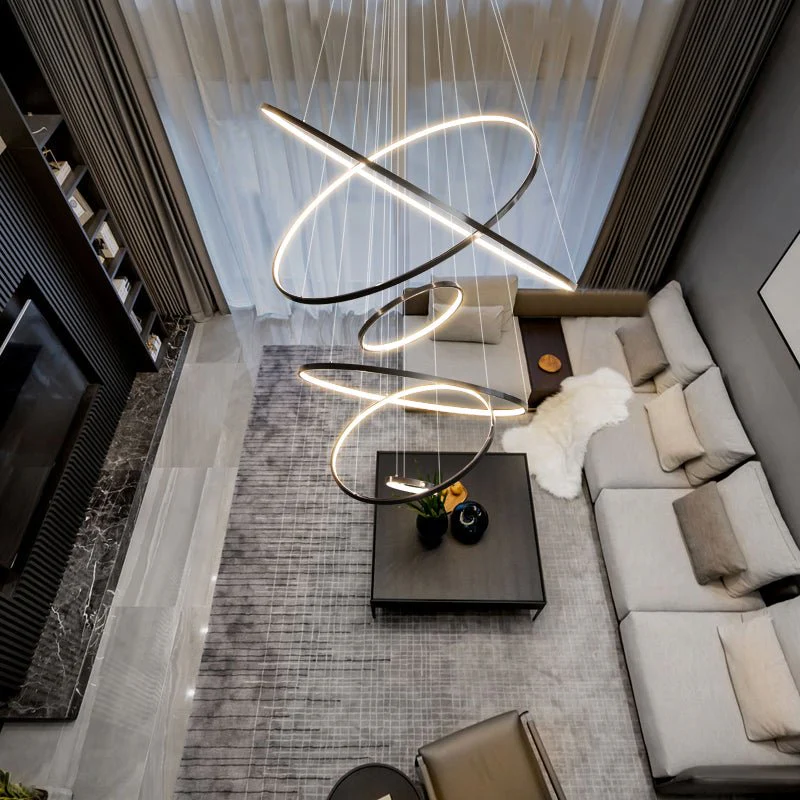 Orrery Rings Chandelier - Image 3