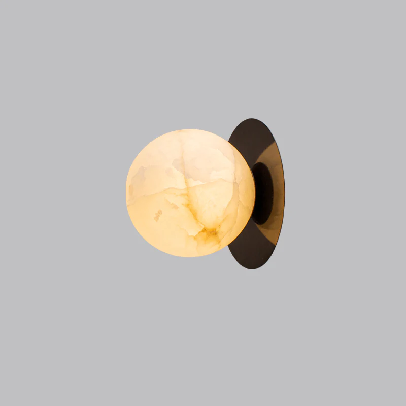 Orrila Dawn Alabaster Sconce - Image 18