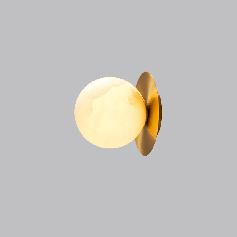 Orrila Dawn Alabaster Sconce - Image 19