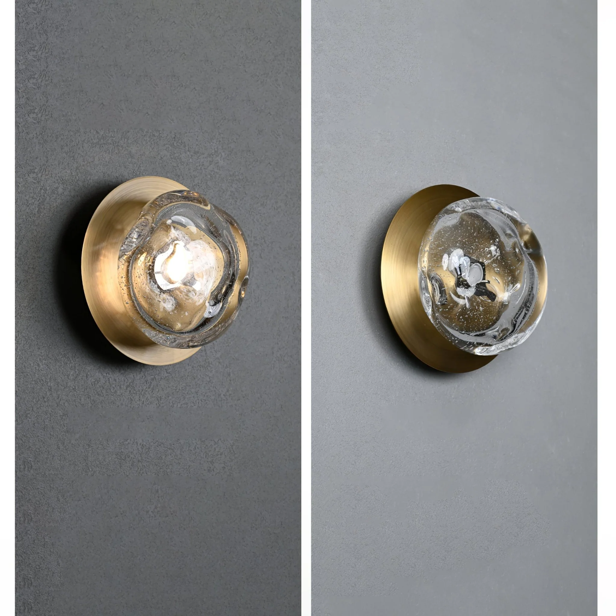 Orrin Molten Glass Wall Light - Image 16