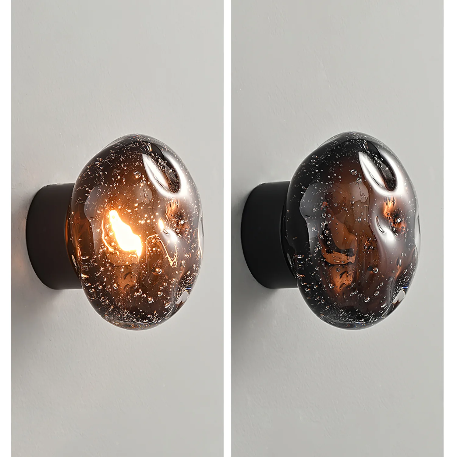 Orrin Molten Glass Wall Light - Image 23