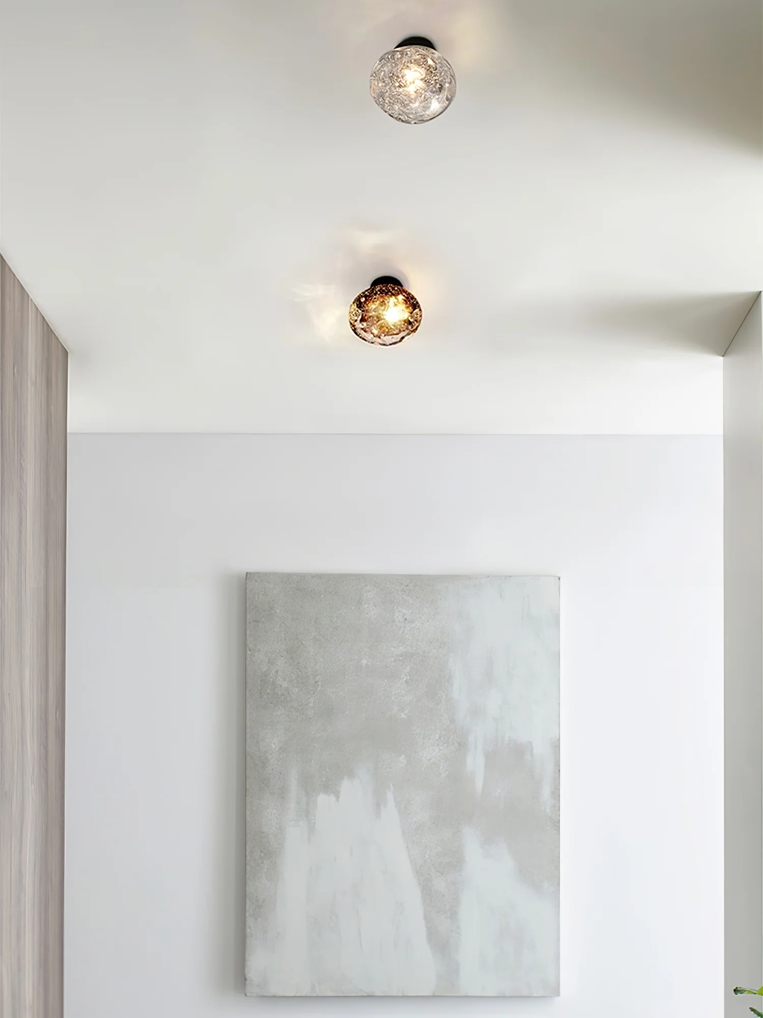 Orrin Molten Glass Wall Light - Image 3