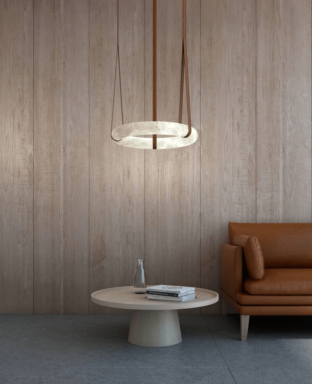 Oslo Alabaster Pendant Light A - Image 100