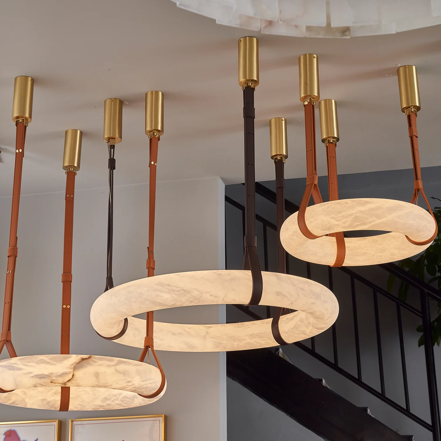 Oslo Alabaster Pendant Light A - Image 26