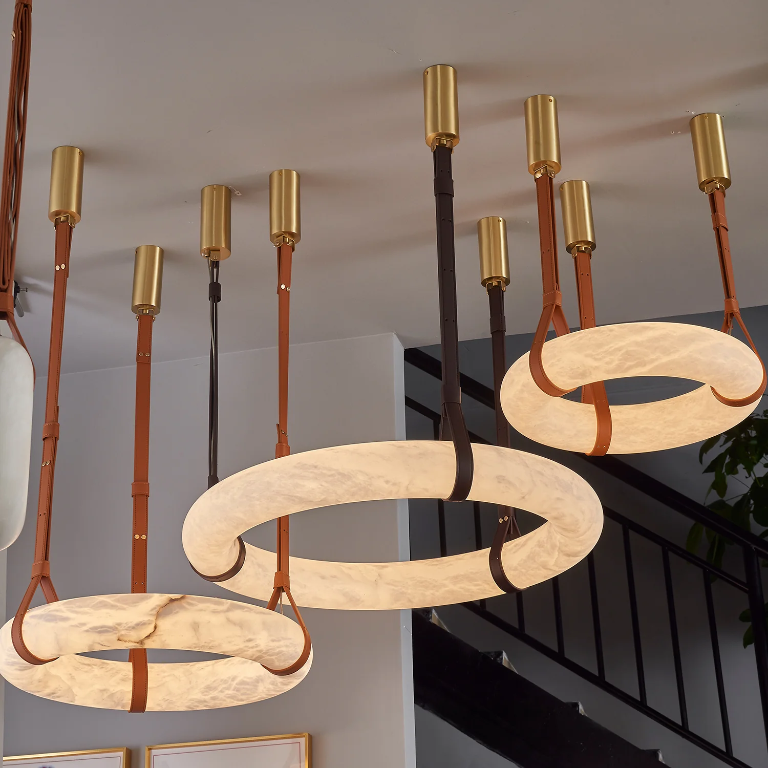 Oslo Alabaster Pendant Light A - Image 27