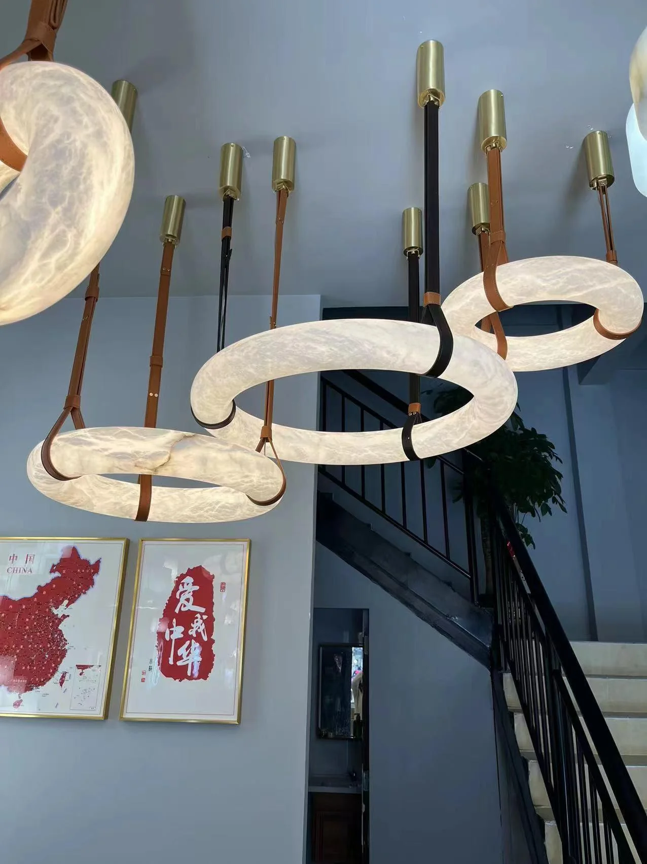 Oslo Alabaster Pendant Light A - Image 33