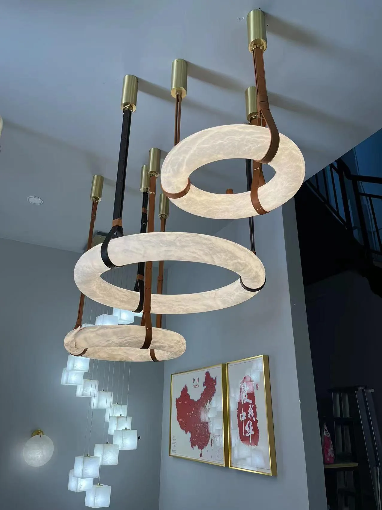 Oslo Alabaster Pendant Light A - Image 35
