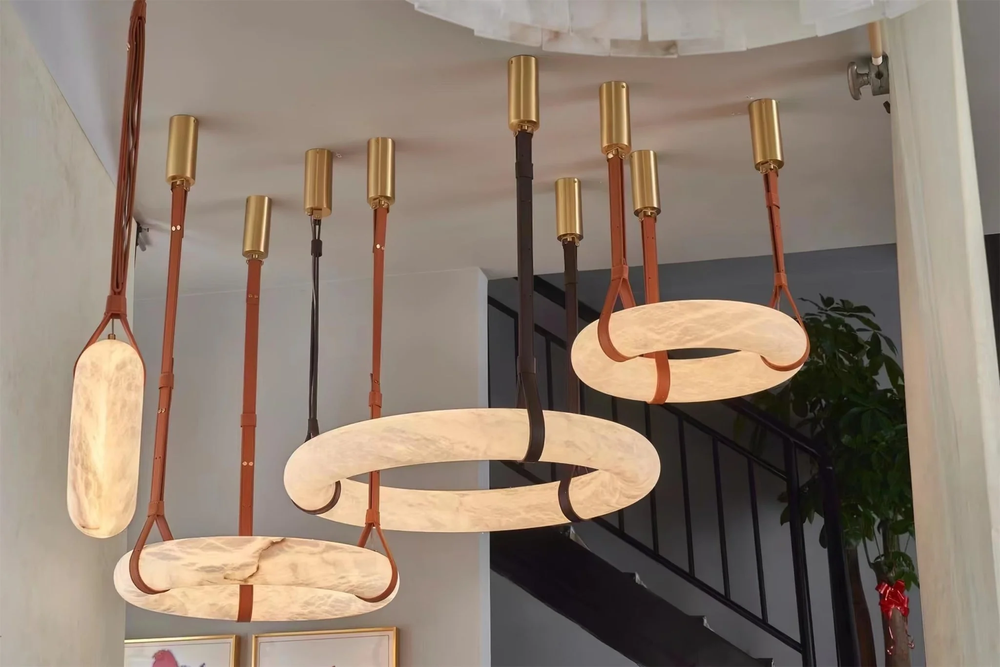 Oslo Alabaster Pendant Light A - Image 39