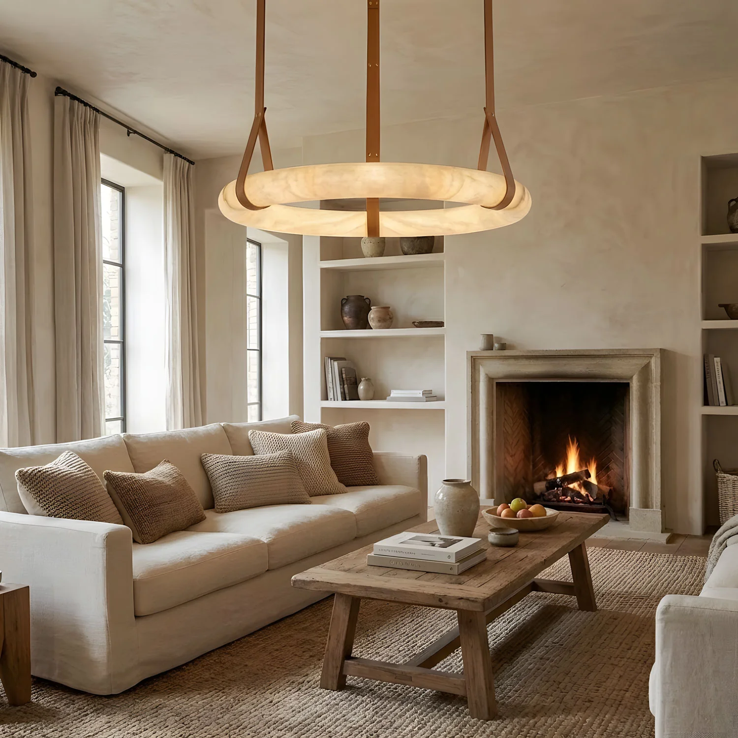 Oslo Alabaster Pendant Light A - Image 6