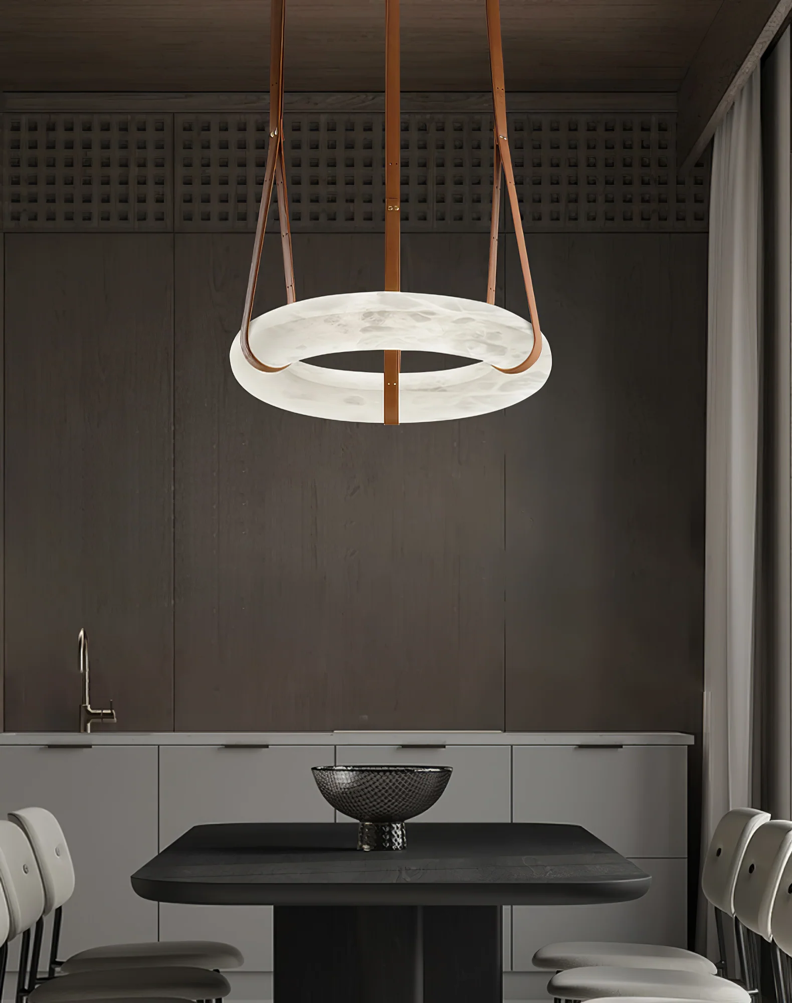 Oslo Alabaster Pendant Light A - Image 61