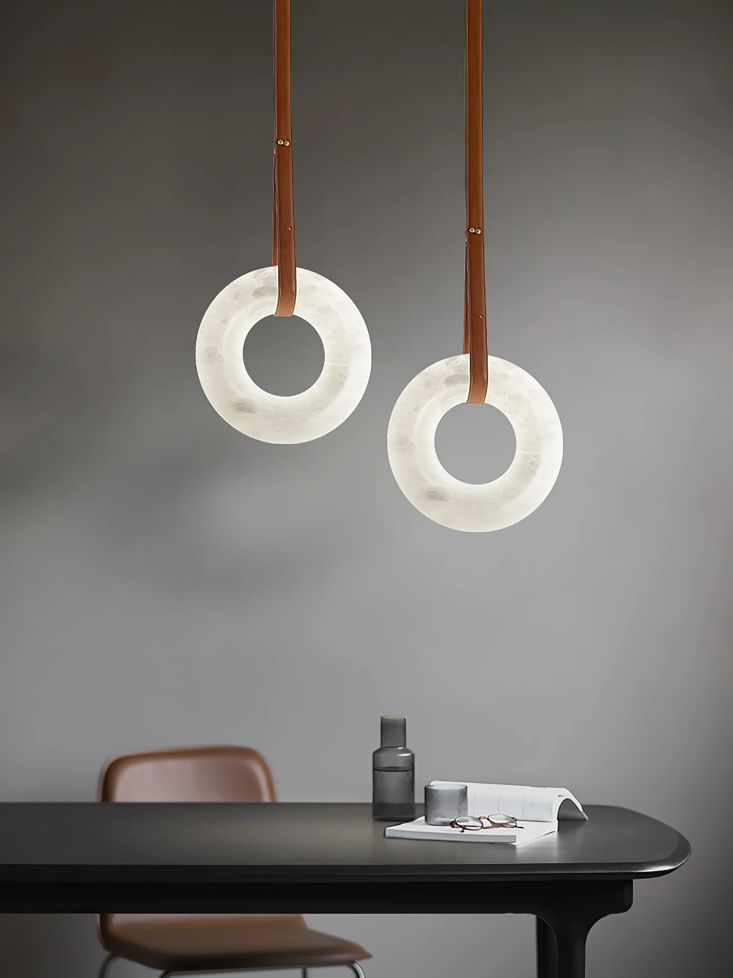 Oslo Alabaster Pendant Light A - Image 64