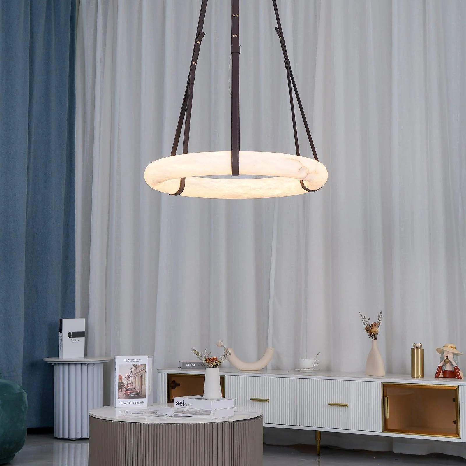 Oslo Alabaster Pendant Light B - Image 10