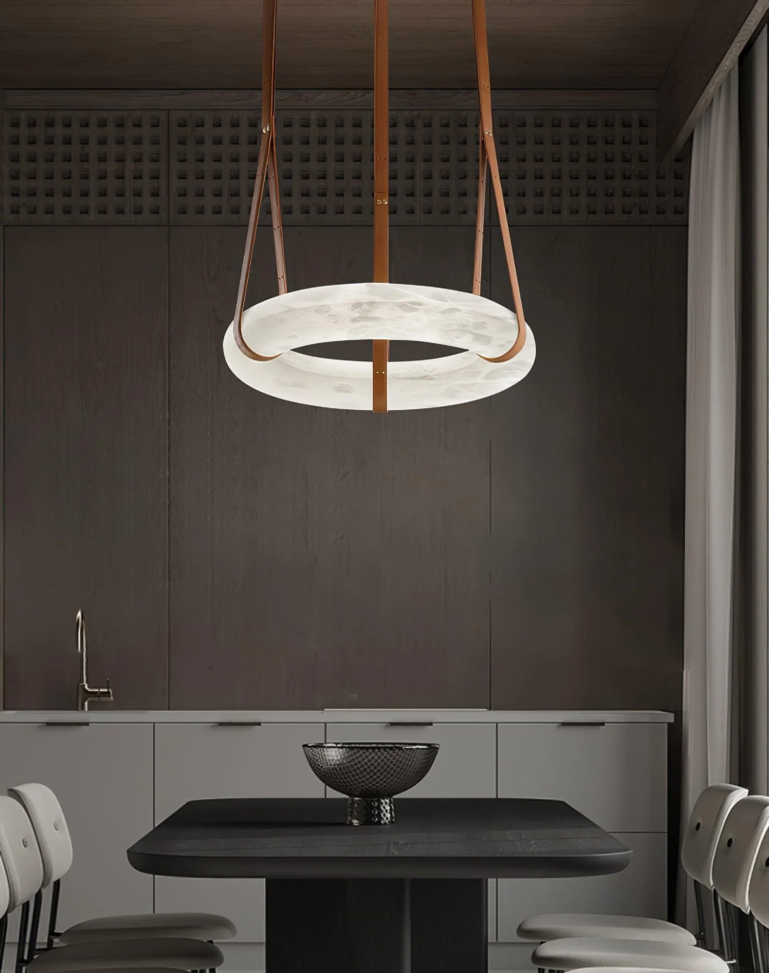 Oslo Alabaster Pendant Light B - Image 28