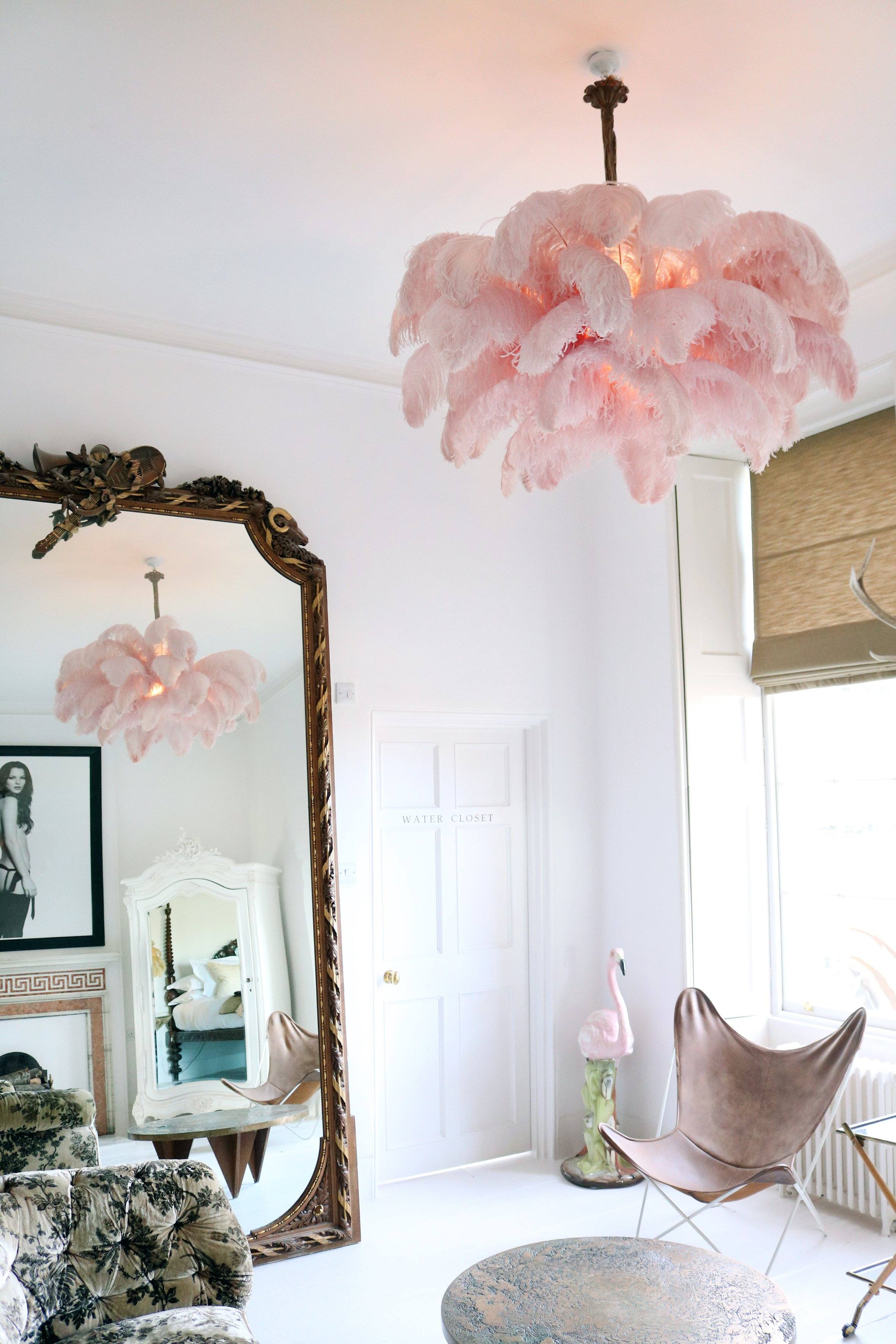 Ostrich Feather Chandelier - Image 105