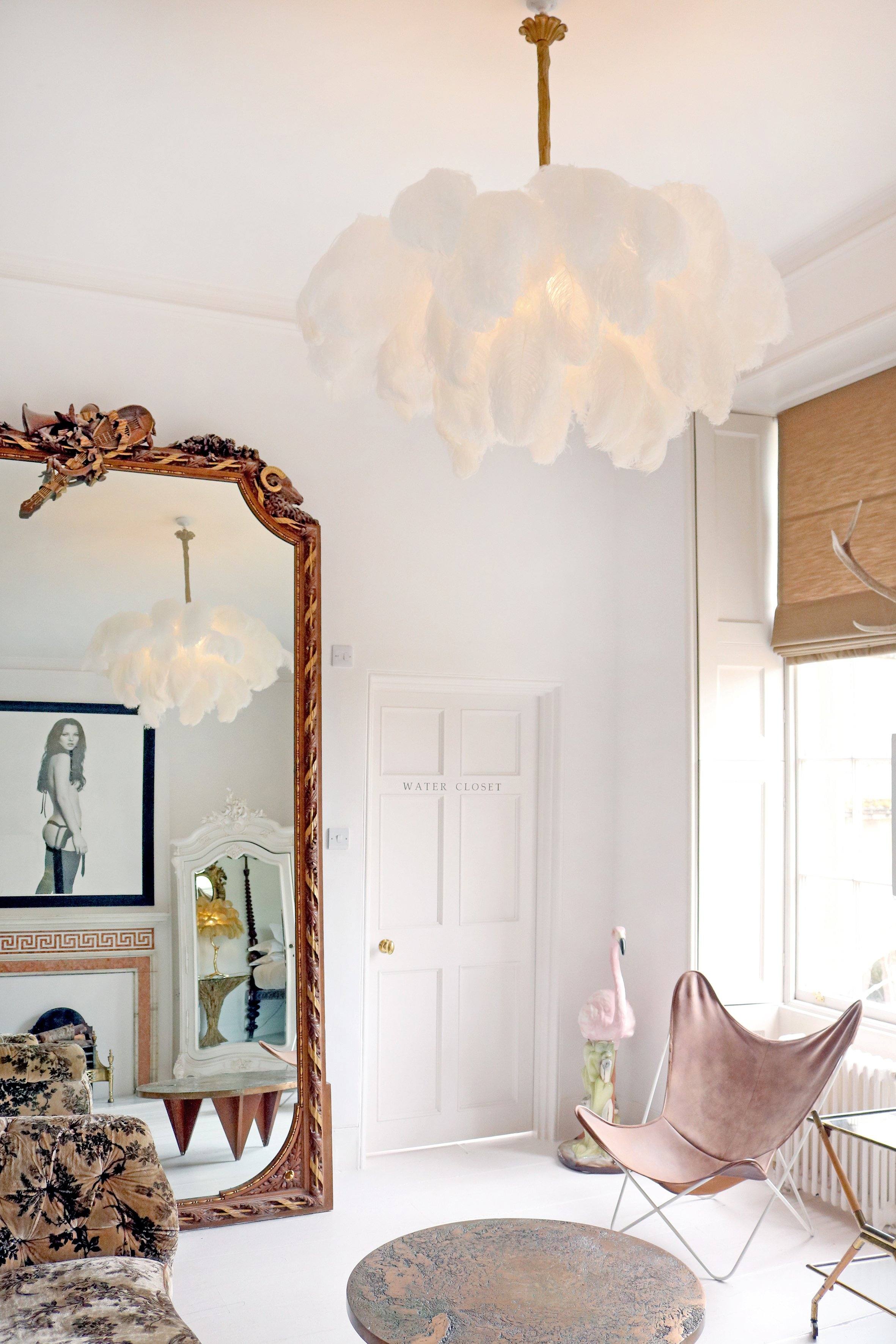 Ostrich Feather Chandelier - Image 110