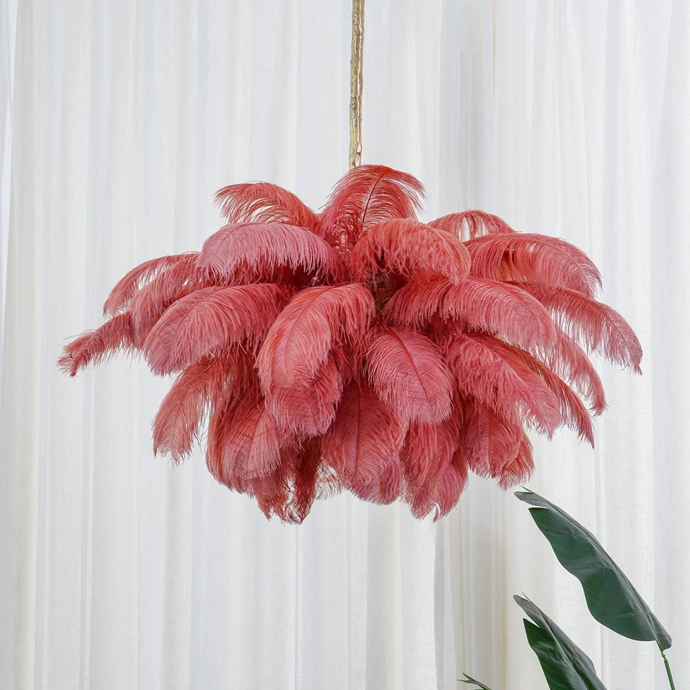 Ostrich Feather Chandelier - Image 112