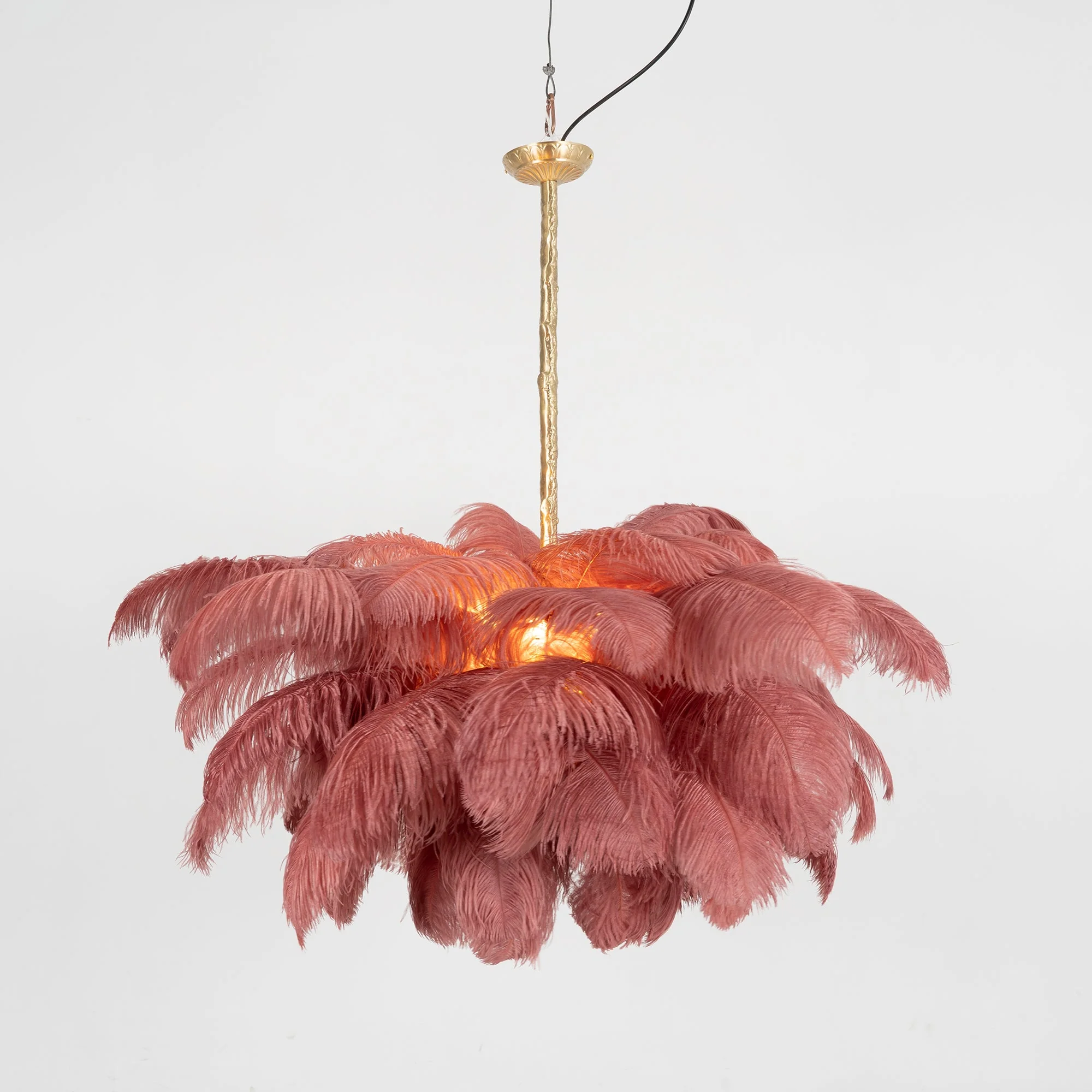 Ostrich Feather Chandelier - Image 134