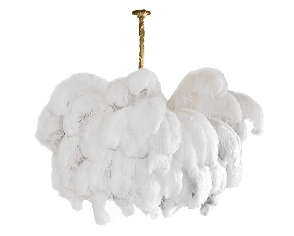 Ostrich Feather Chandelier - Image 145