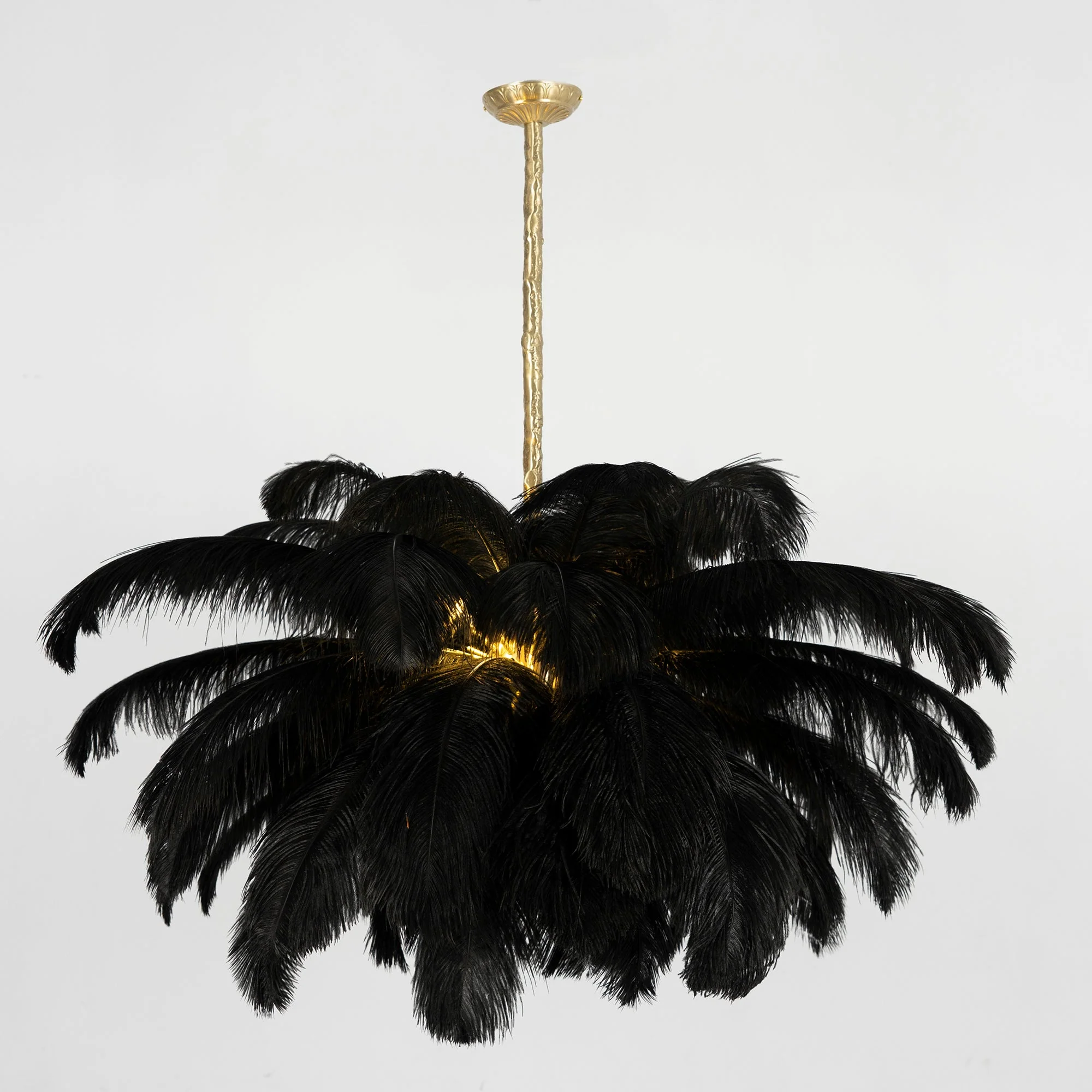 Ostrich Feather Chandelier - Image 150