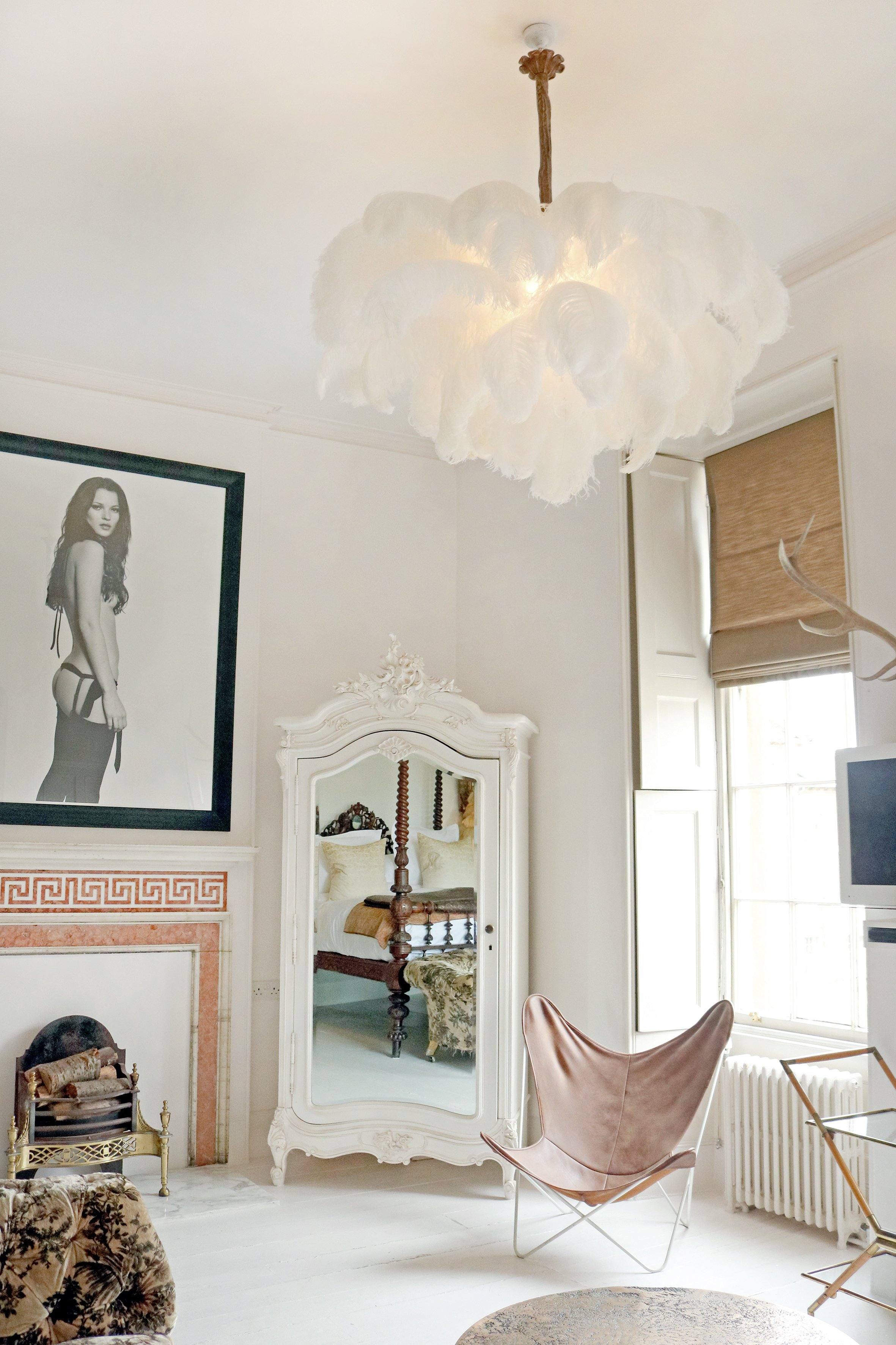 Ostrich Feather Chandelier - Image 159