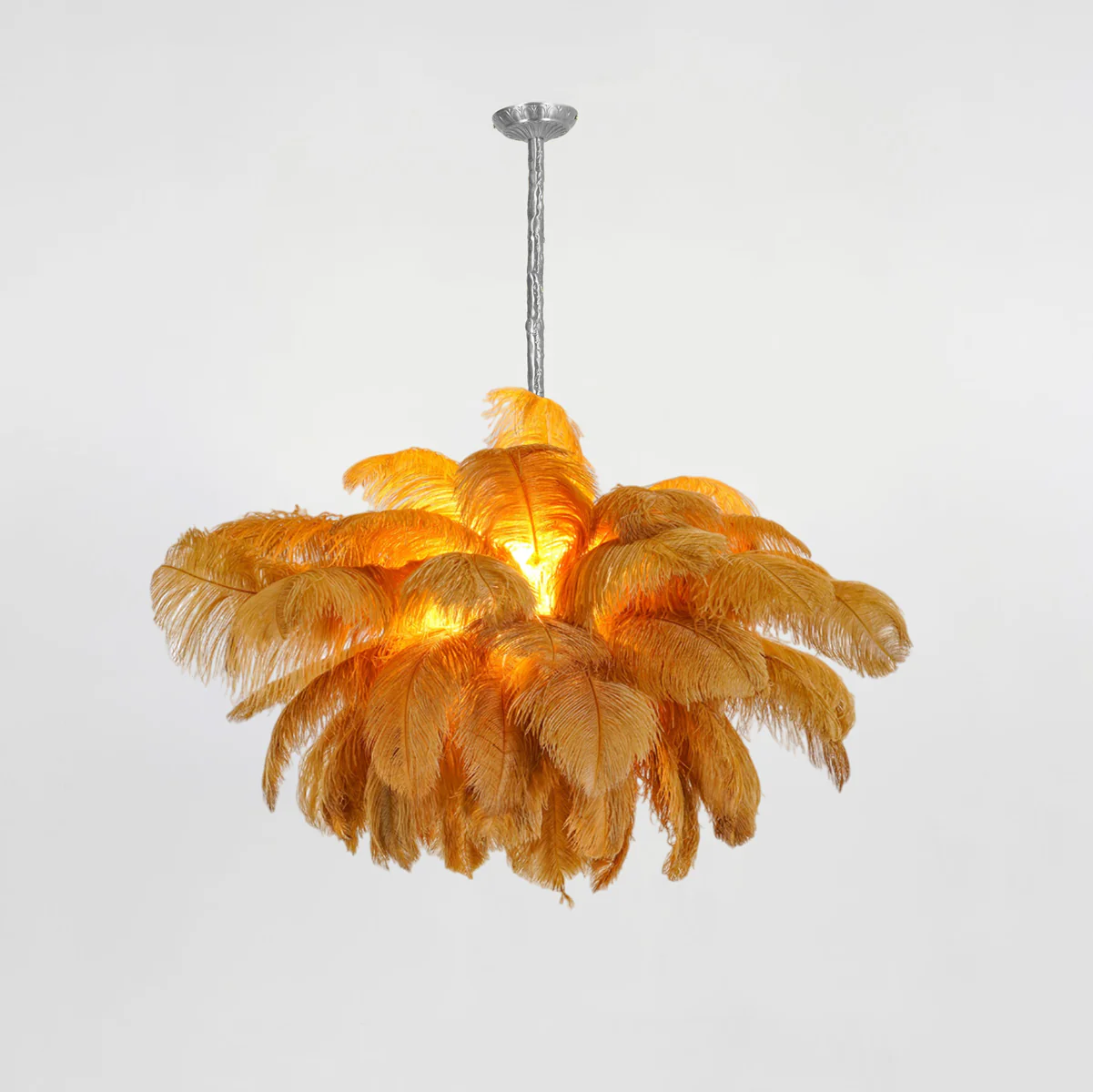 Ostrich Feather Chandelier - Image 162