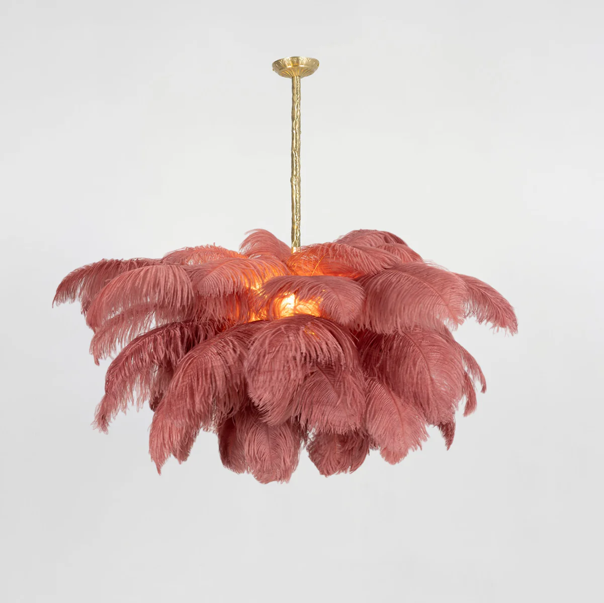 Ostrich Feather Chandelier - Image 164