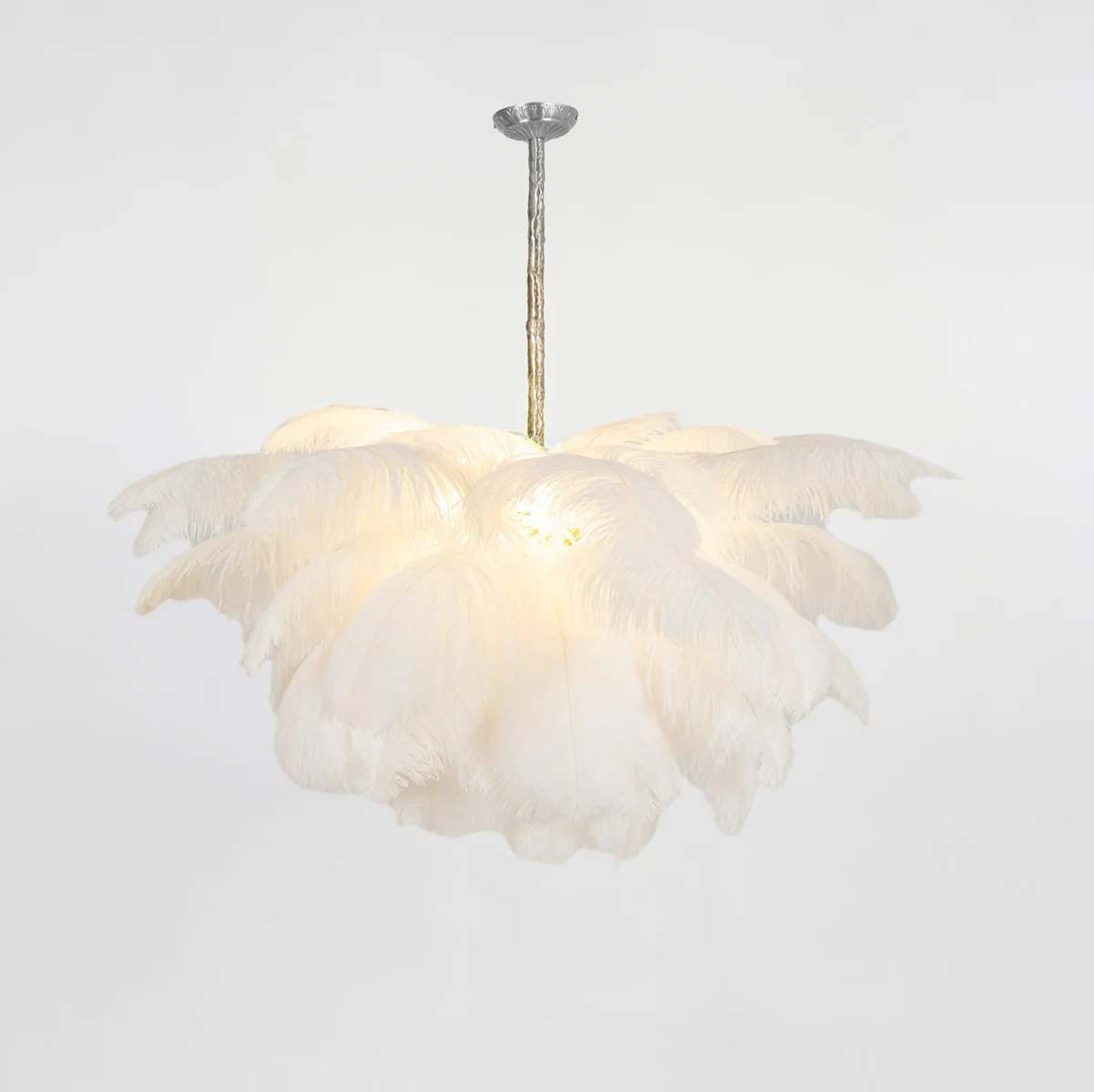 Ostrich Feather Chandelier - Image 169