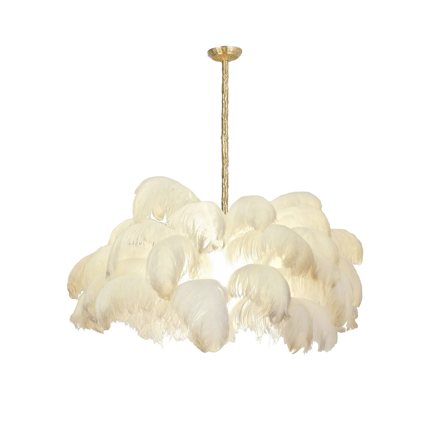 Ostrich Feather Chandelier - Image 176