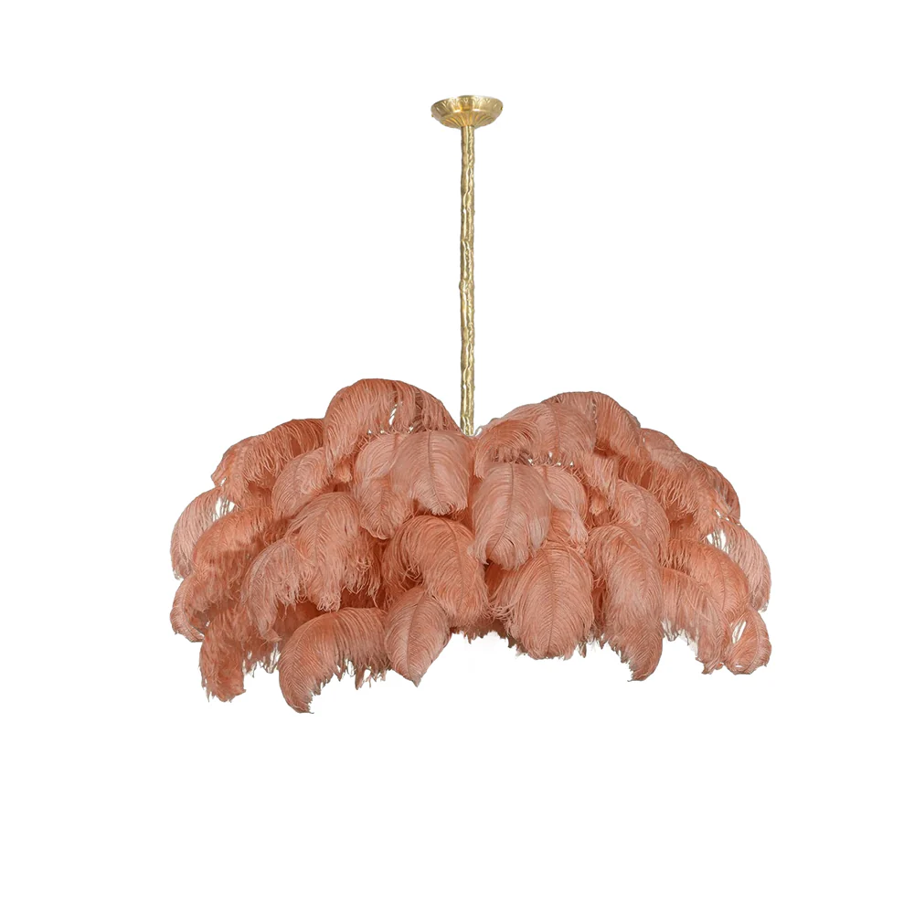 Ostrich Feather Chandelier - Image 177