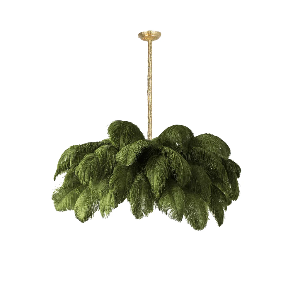 Ostrich Feather Chandelier - Image 184