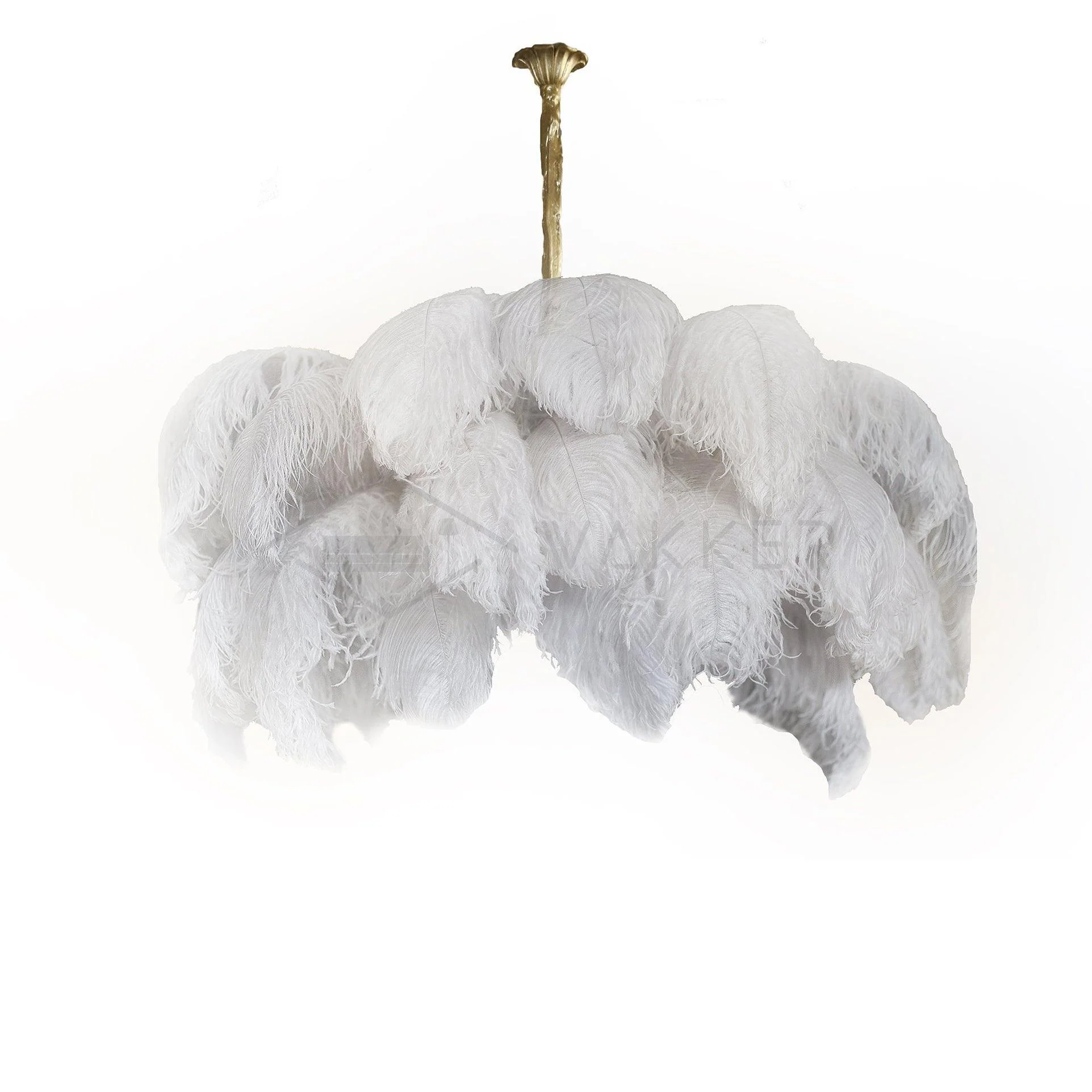 Ostrich Feather Chandelier - Image 42