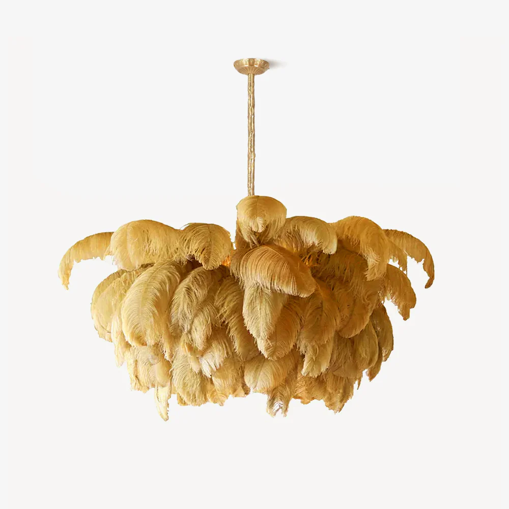Ostrich Feather Chandelier - Image 43