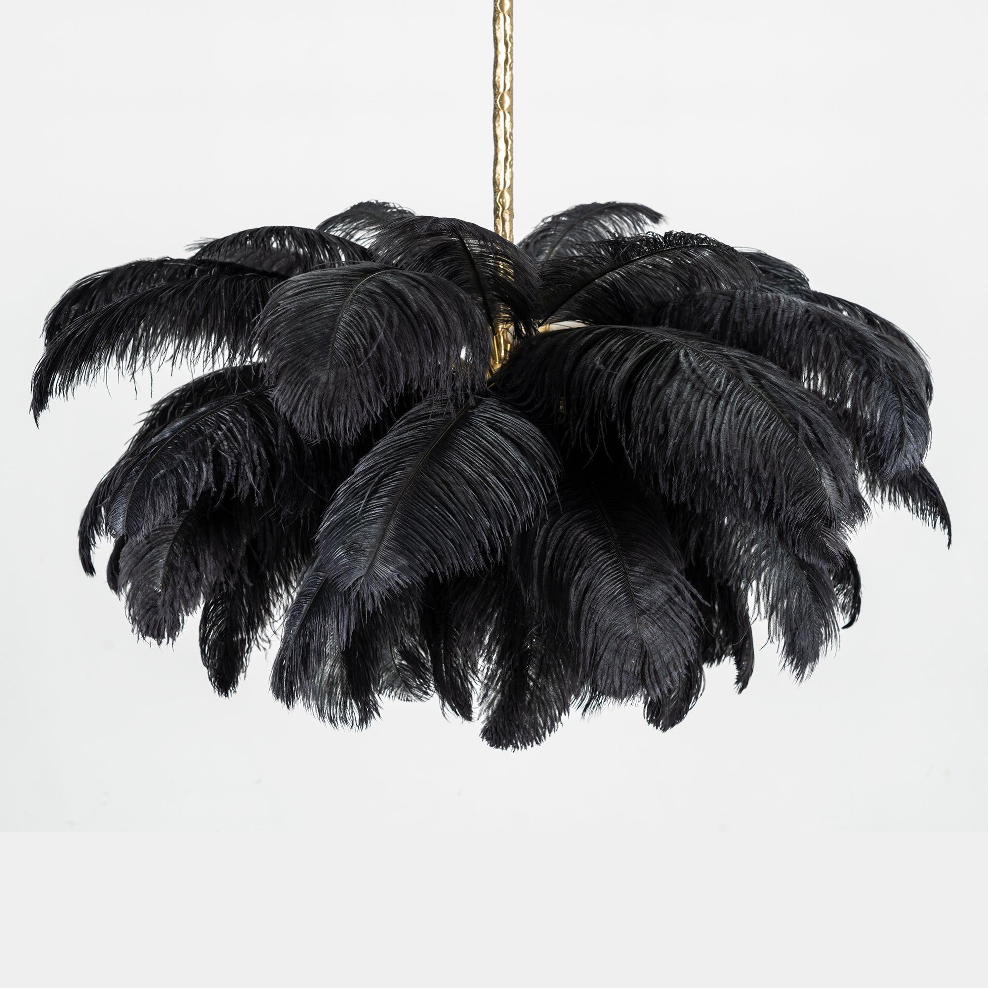 Ostrich Feather Chandelier - Image 46